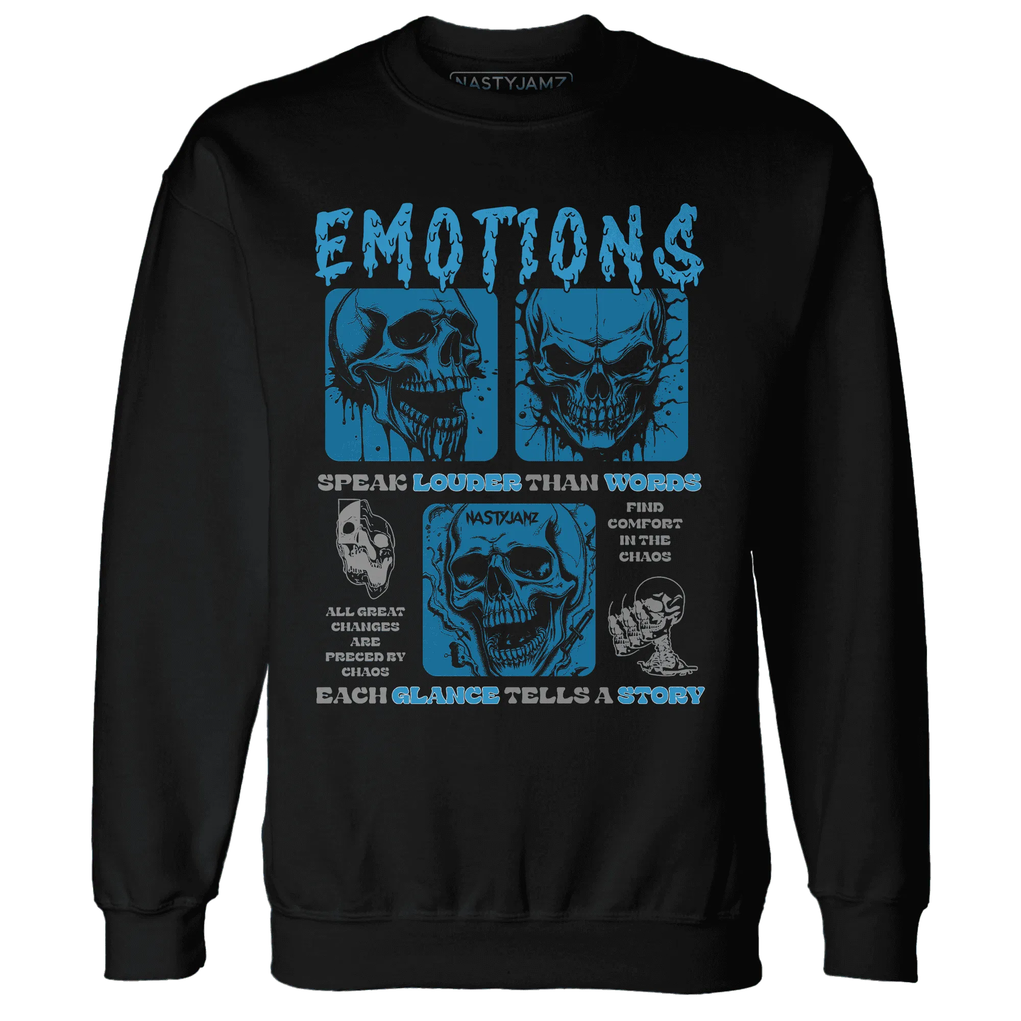 NastyJamz-Powder-Blue-9s-Sweatshirt-Match-Emotions-Skull