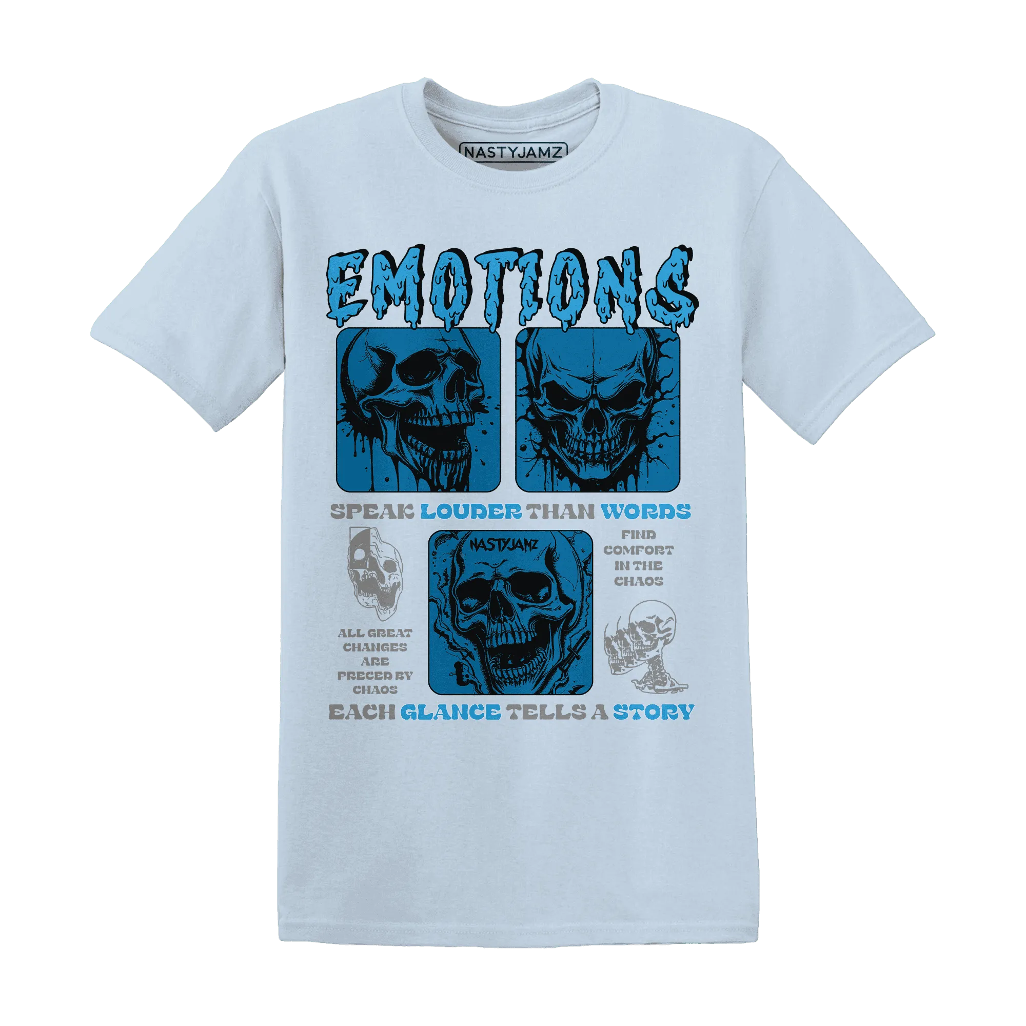 NastyJamz-Powder-Blue-9s-T-Shirt-Match-Emotions-Skull