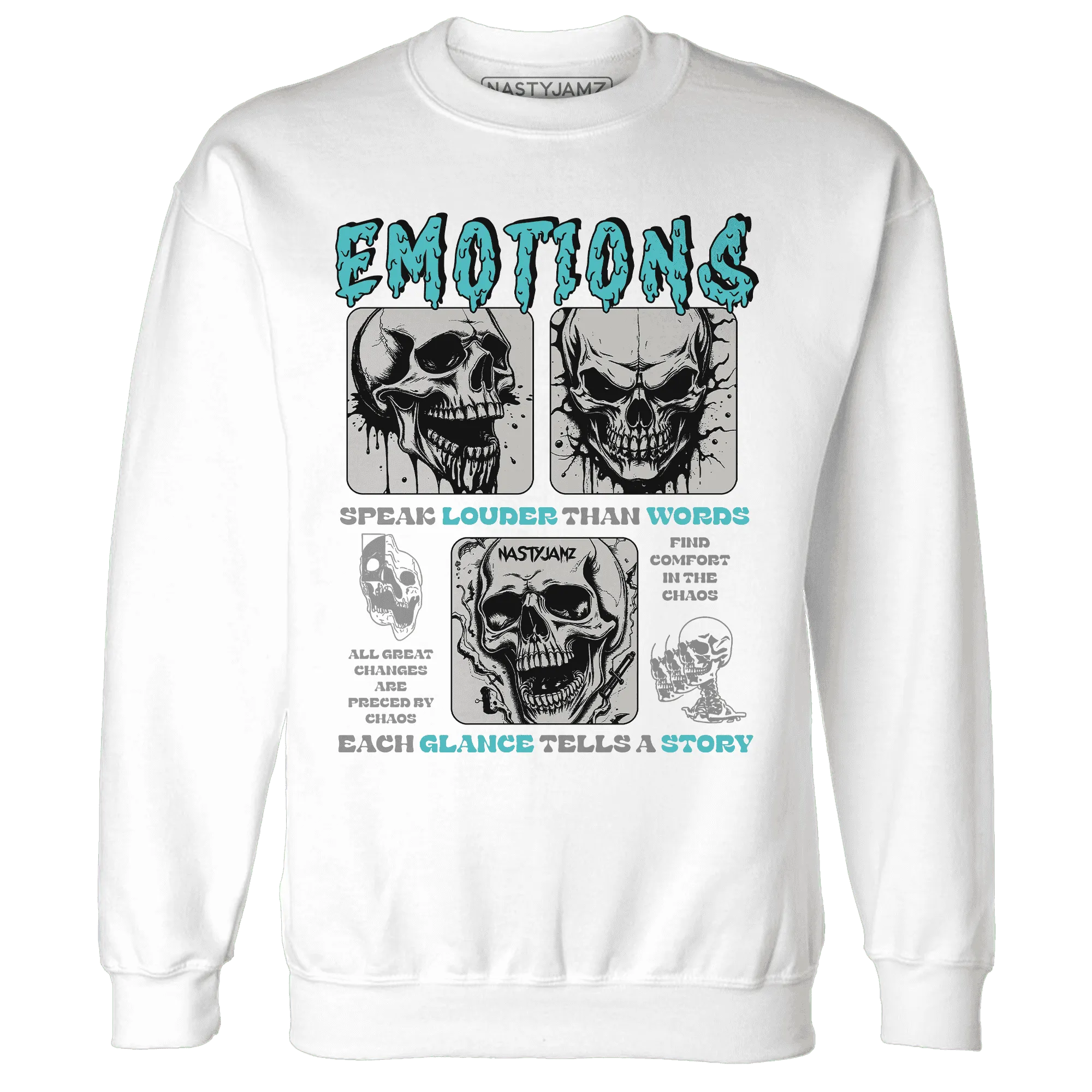 NastyJamz-NBL-Cyan-Burst-9060-Sweatshirt-Match-Emotions-Skull