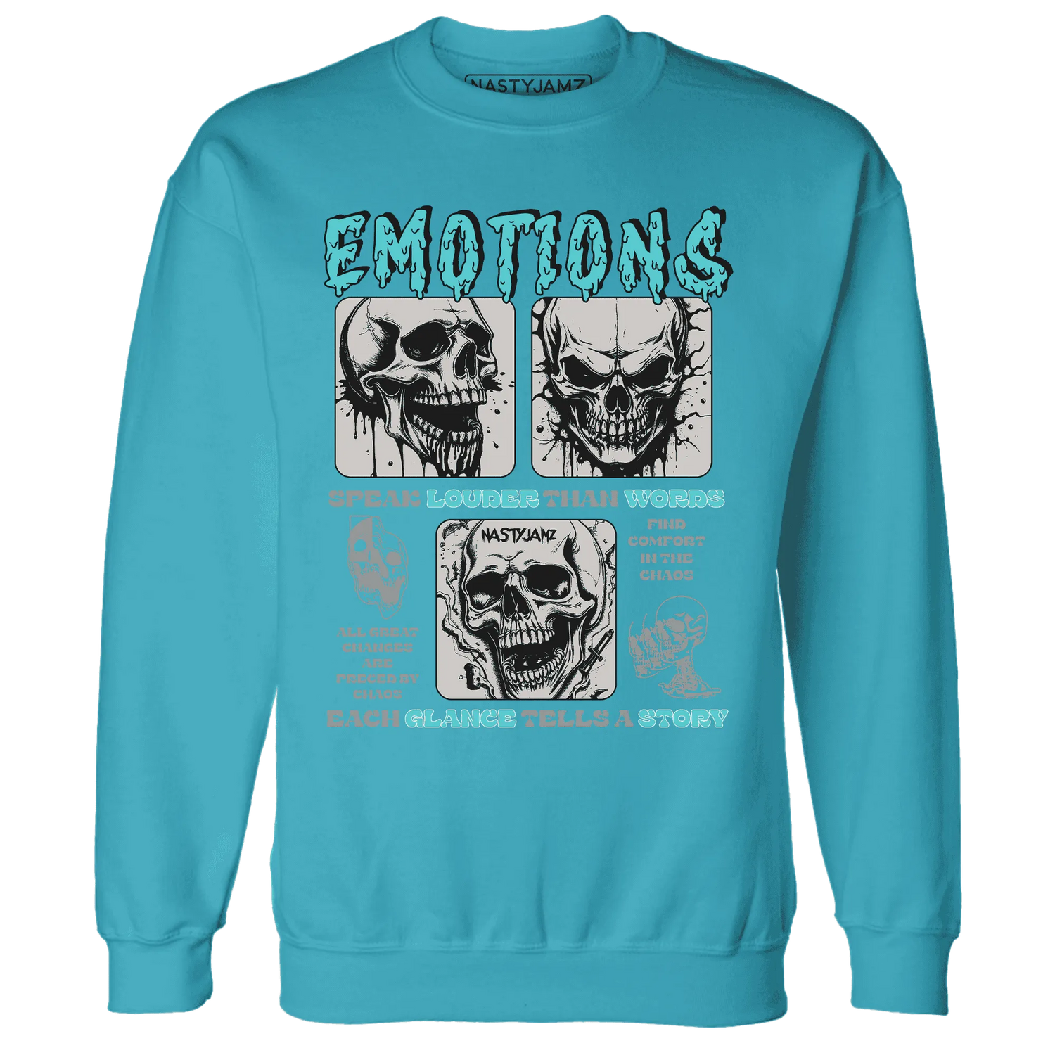 NastyJamz-NBL-Cyan-Burst-9060-Sweatshirt-Match-Emotions-Skull