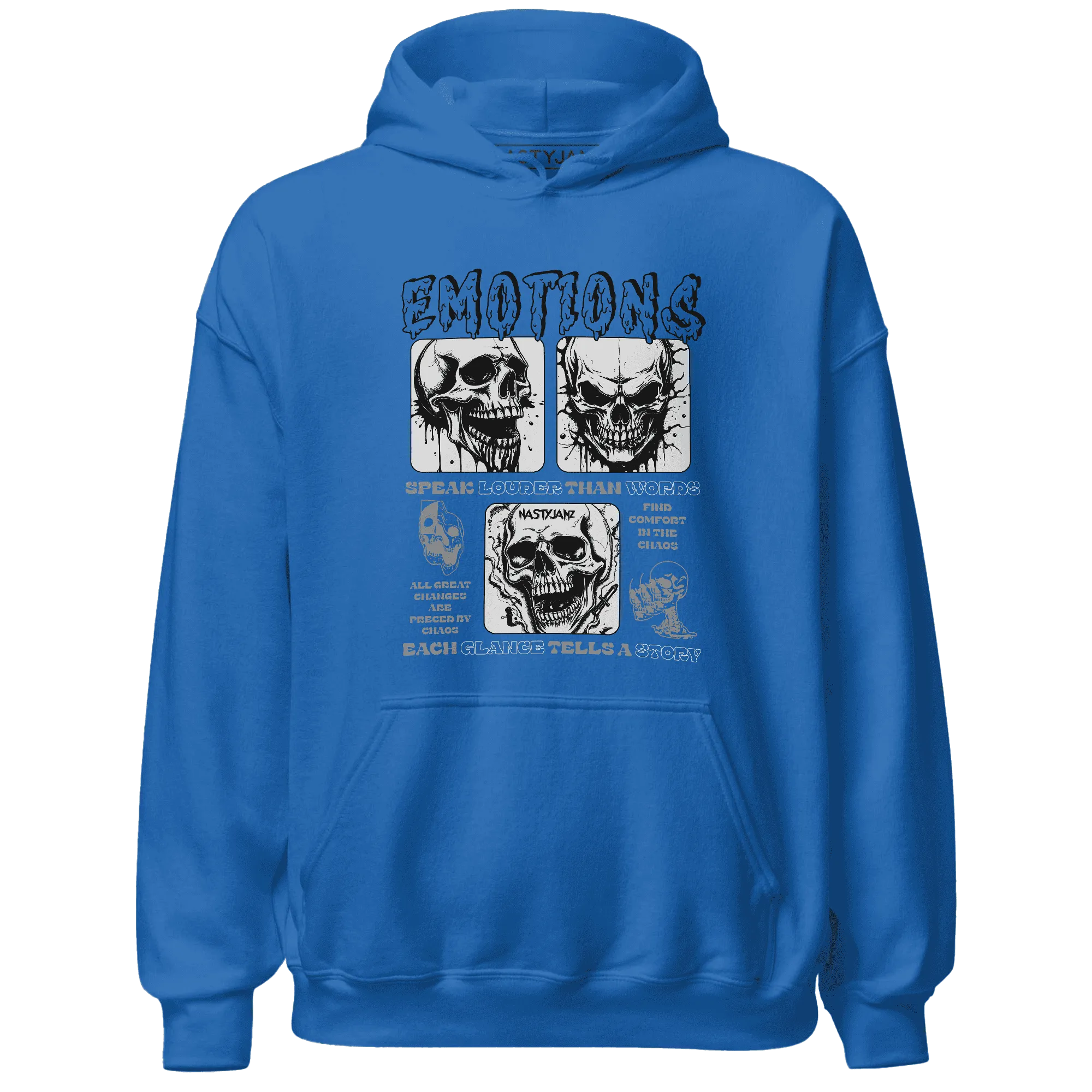 VaporMax-Game-Royal-Blue-NastyJamz-Hoodie-Match-Emotions-Skull