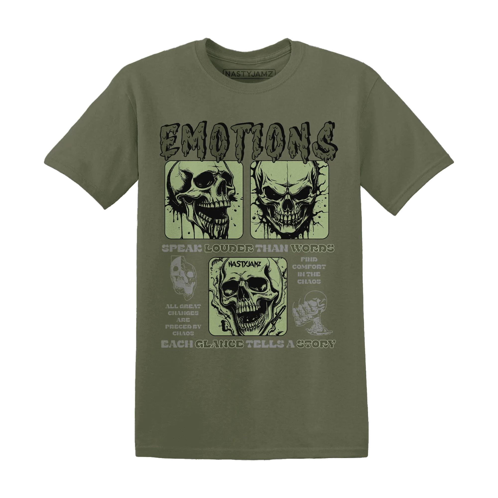 VaporMax-Plus-Alligator-NastyJamz-T-Shirt-Match-Emotions-Skull