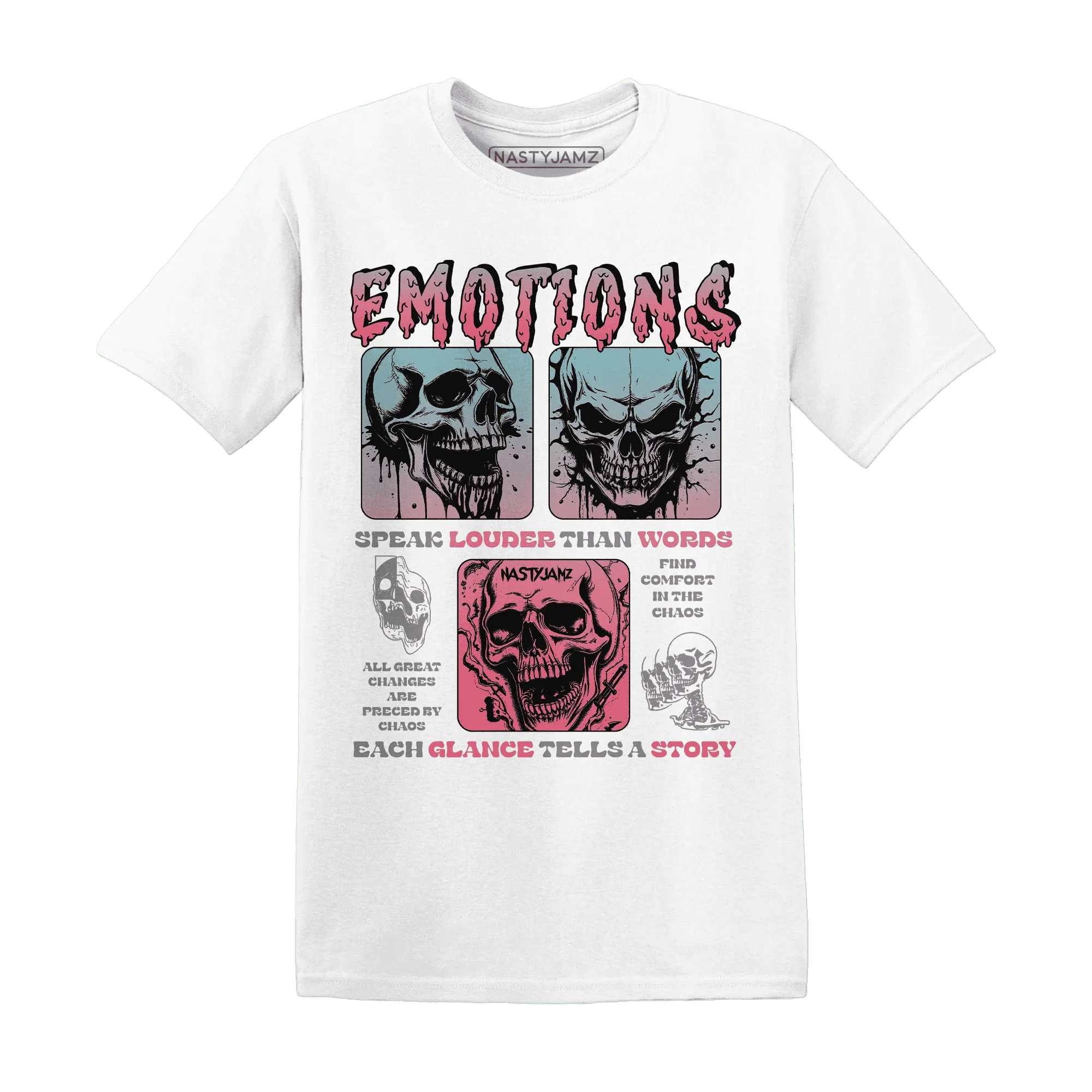 VaporMax-Plus-South-Beach-NastyJamz-T-Shirt-Match-Emotions-Skull