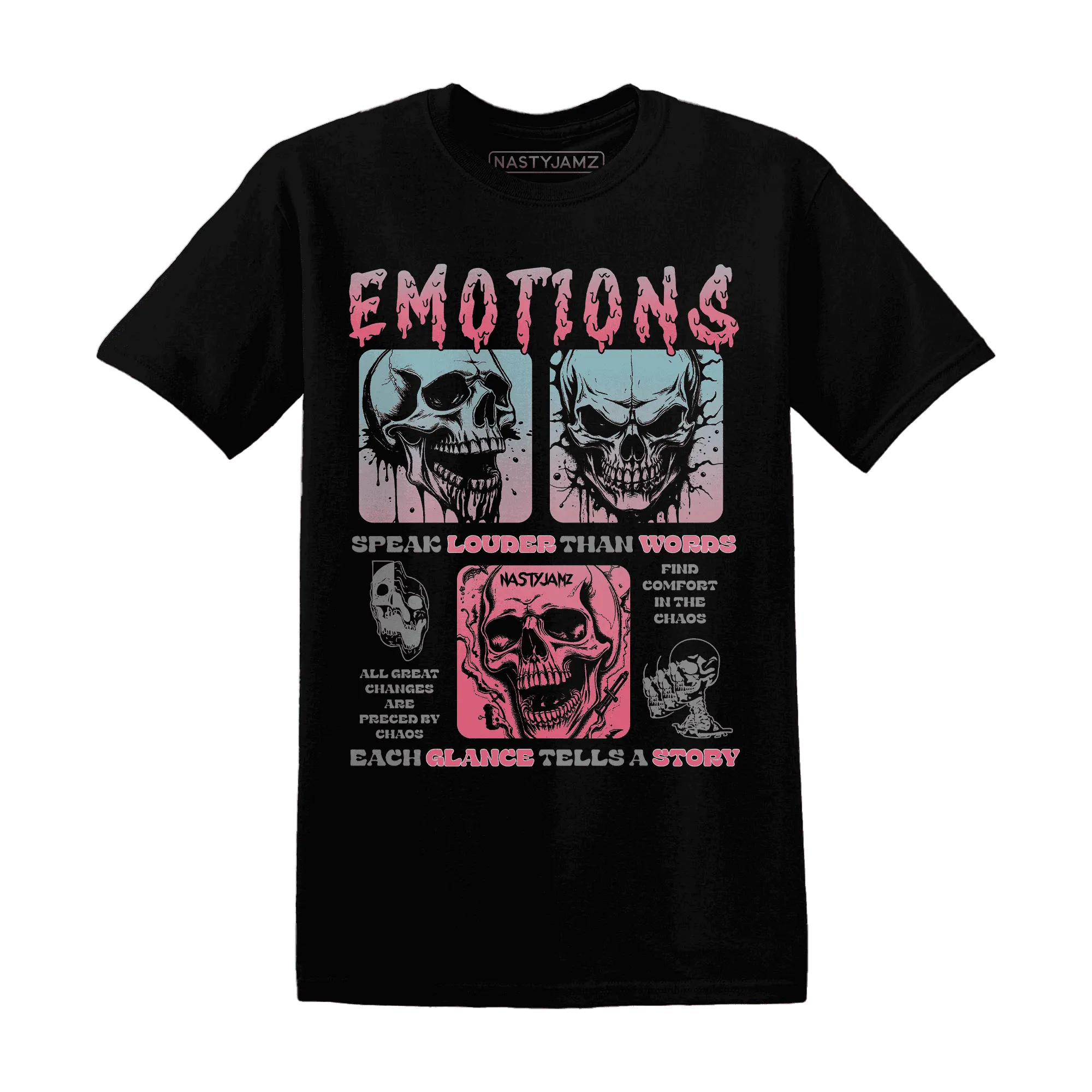 NastyJamz-VaporMax-Plus-South-Beach-T-Shirt-Match-Emotions-Skull