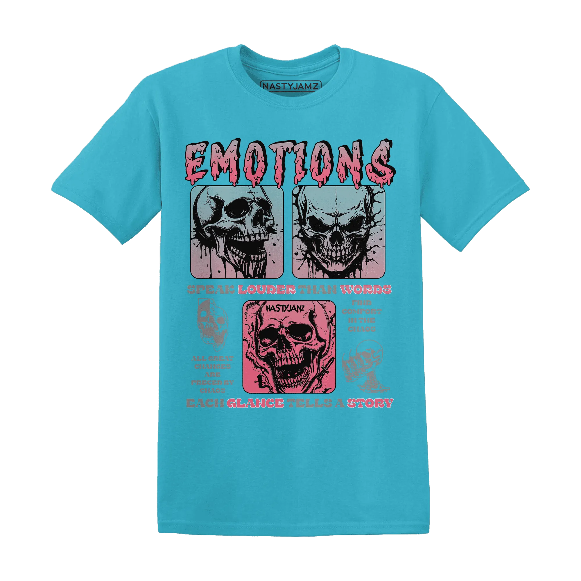 NastyJamz-VaporMax-Plus-South-Beach-T-Shirt-Match-Emotions-Skull