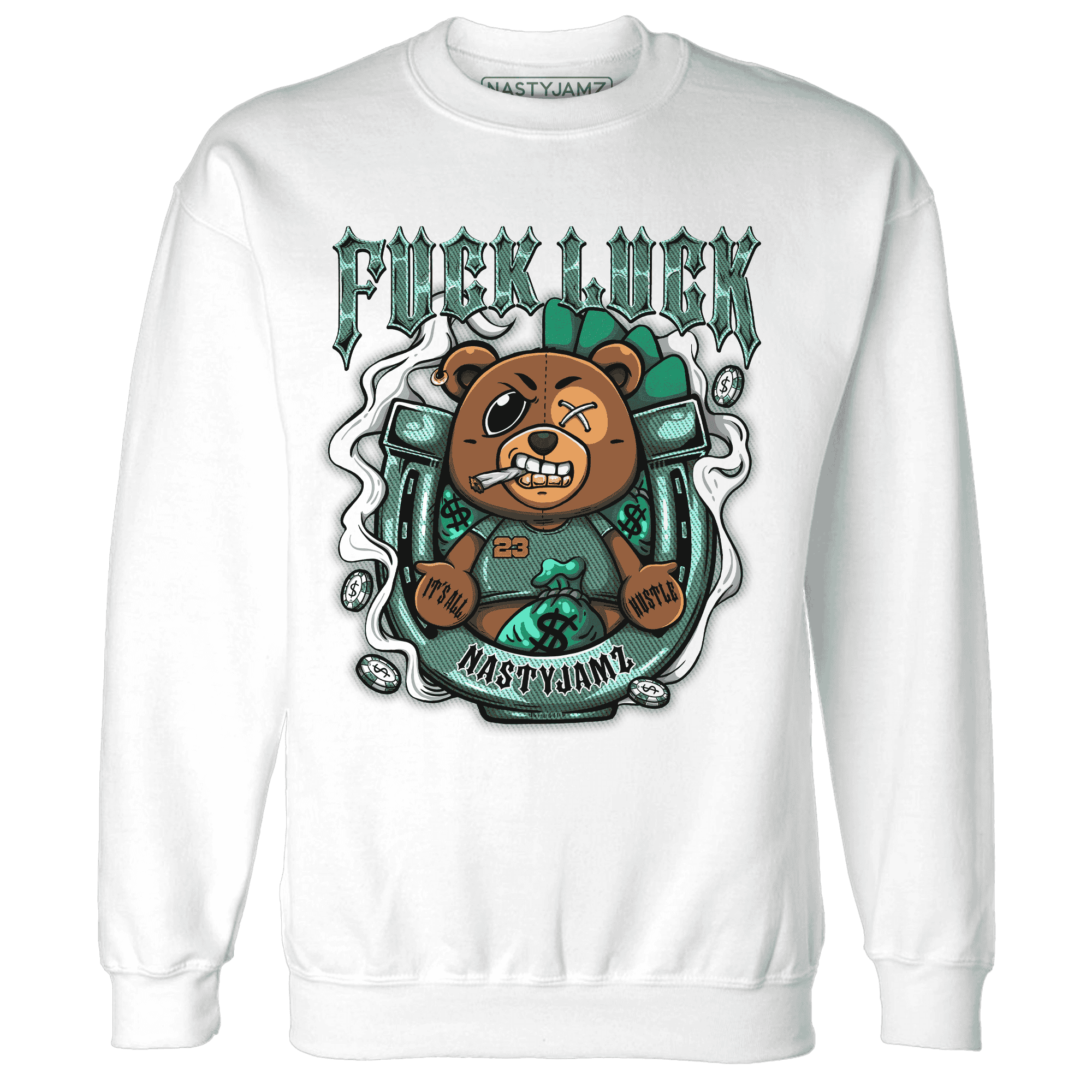 Nina CN Abney 3s Sweatshirt Match F Luck BER - NastyJamz