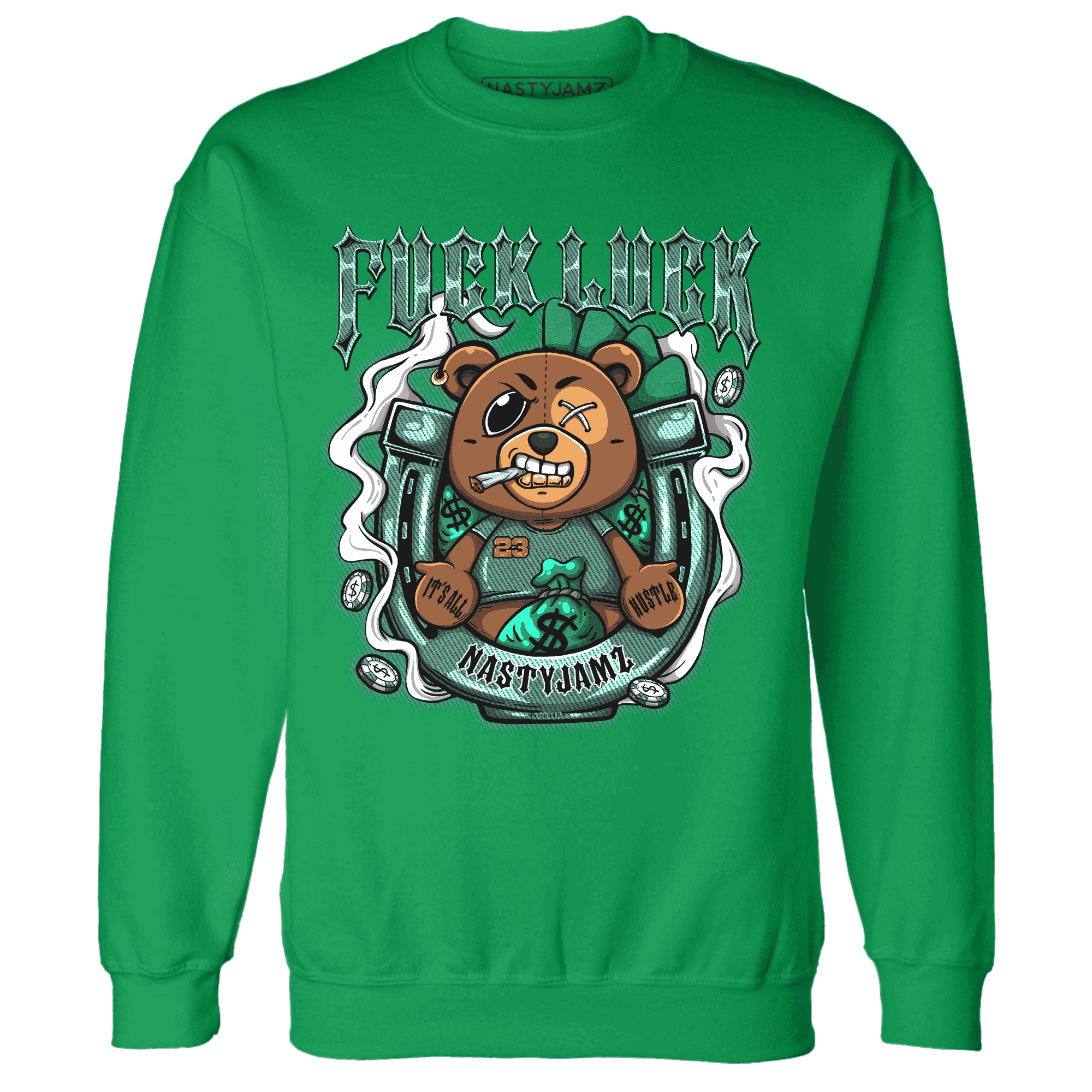 Nina CN Abney 3s Sweatshirt Match F Luck BER - NastyJamz