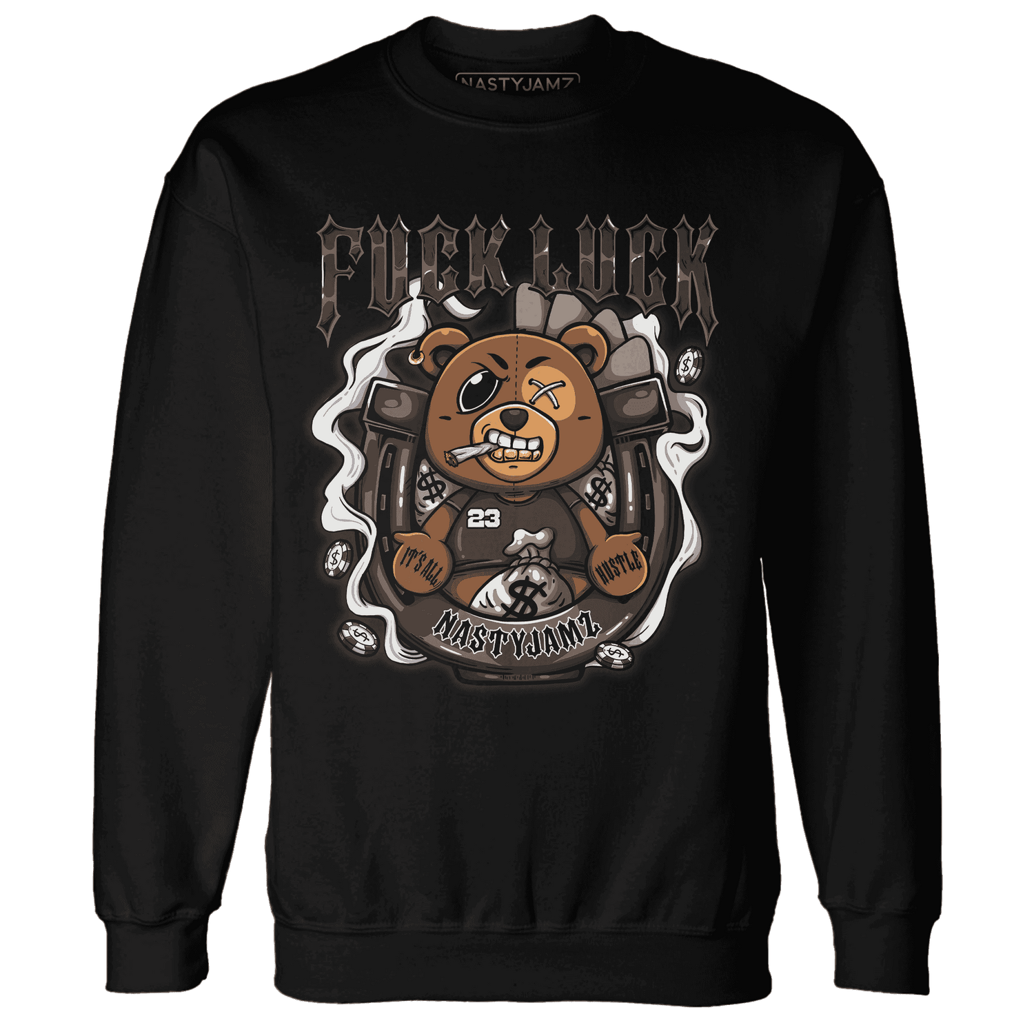 Dunk Low Baroque Brown Sweatshirt Match F Luck BER - NastyJamz