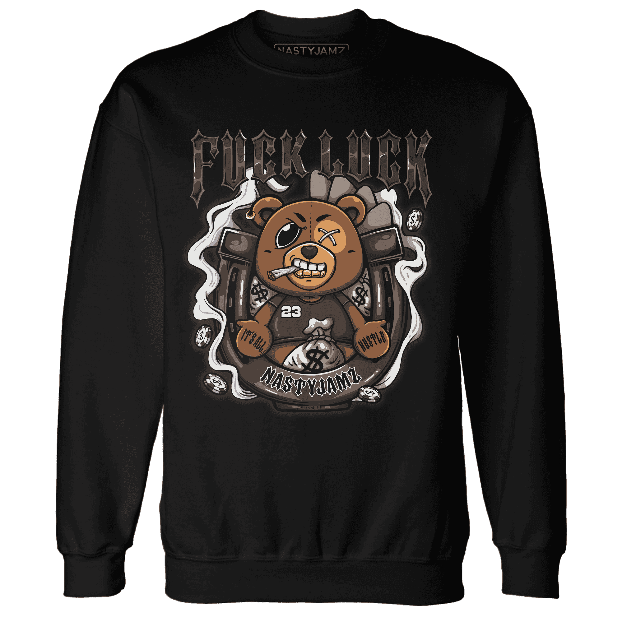 Dunk Low Baroque Brown Sweatshirt Match F Luck BER - NastyJamz