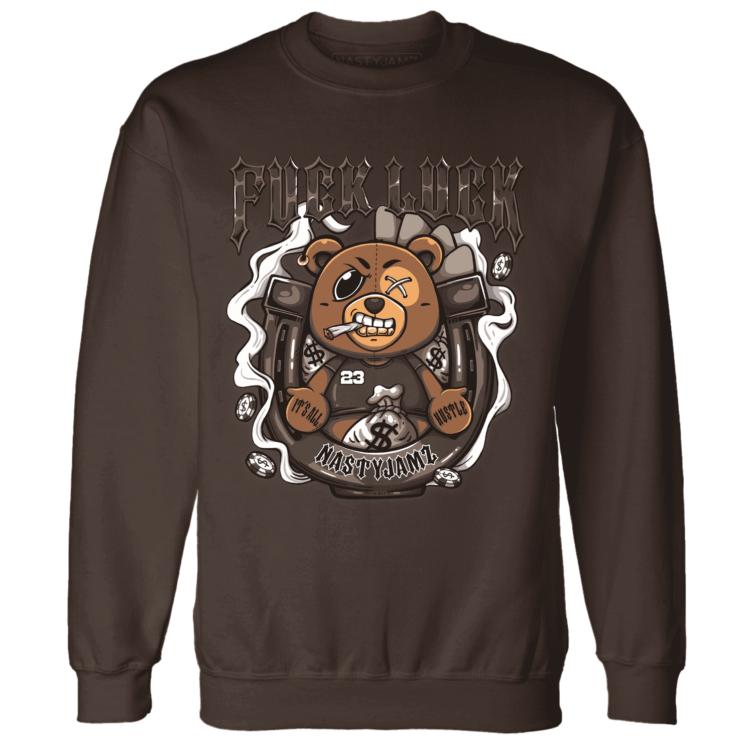 Dunk Low Baroque Brown Sweatshirt Match F Luck BER - NastyJamz
