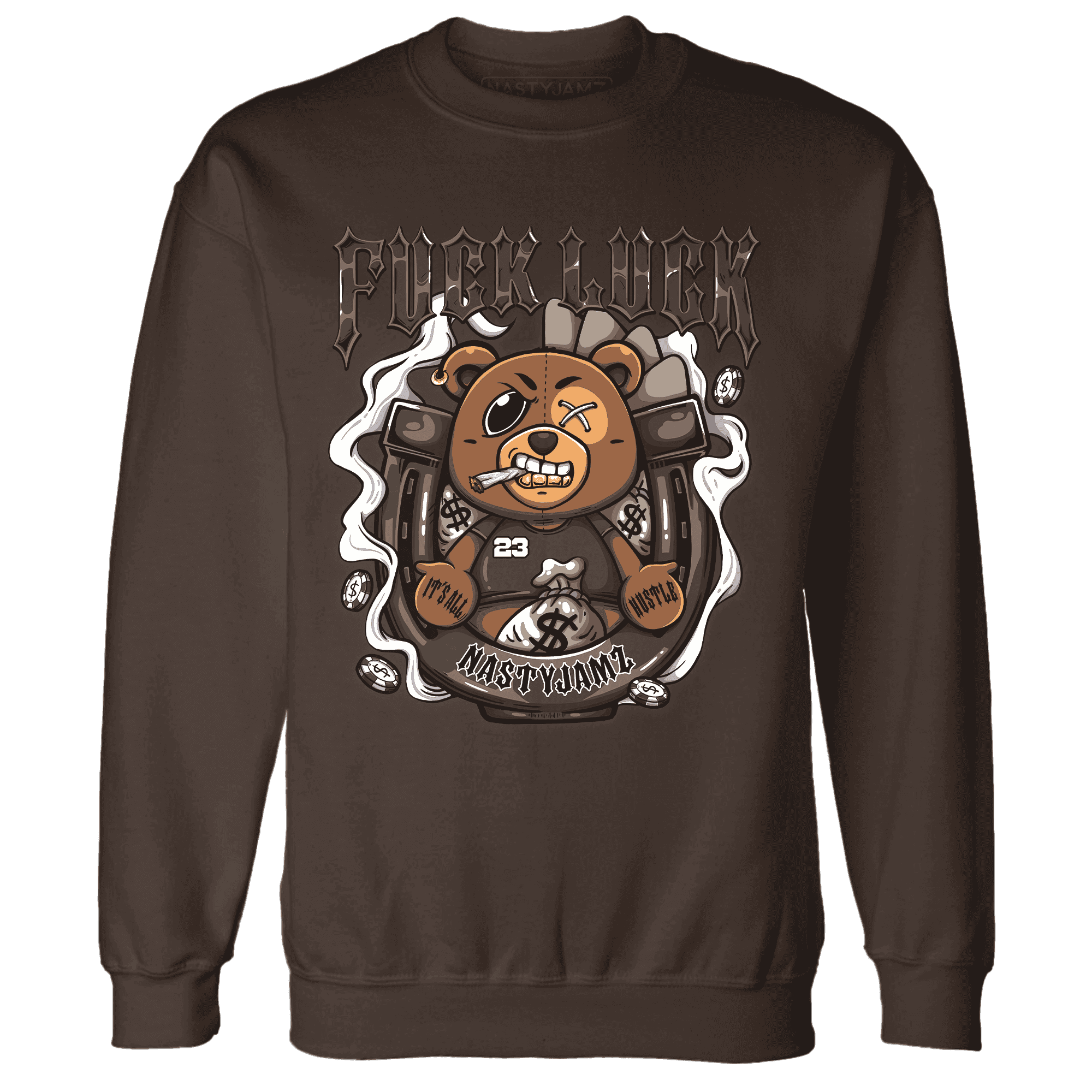 Dunk Low Baroque Brown Sweatshirt Match F Luck BER - NastyJamz