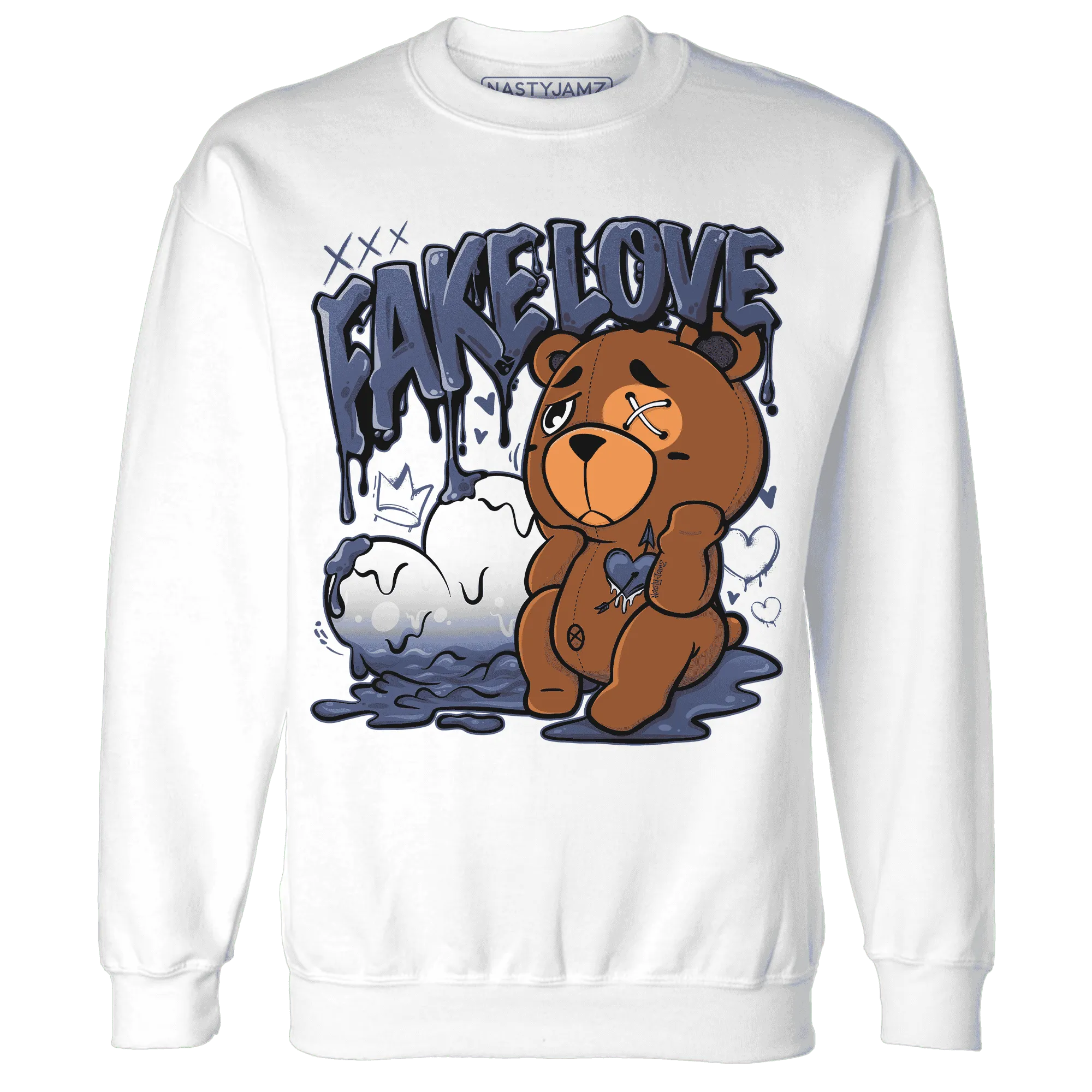 Low-Diffused-Blue-11s-Sweatshirt-Match-Fake-Love-BER