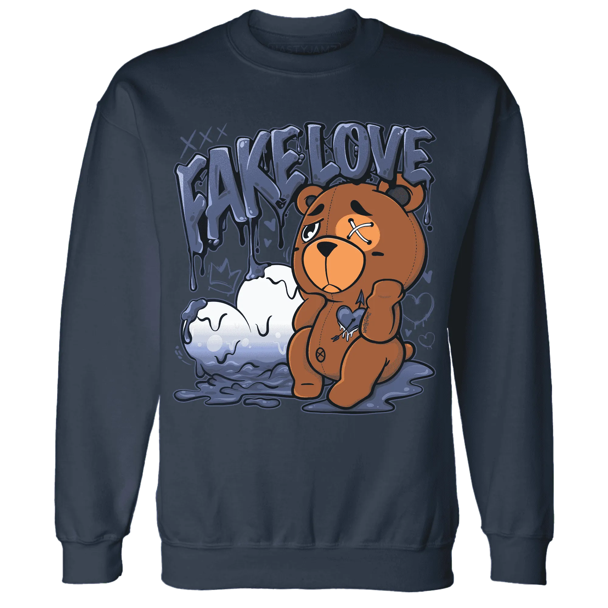Low-Diffused-Blue-11s-Sweatshirt-Match-Fake-Love-BER