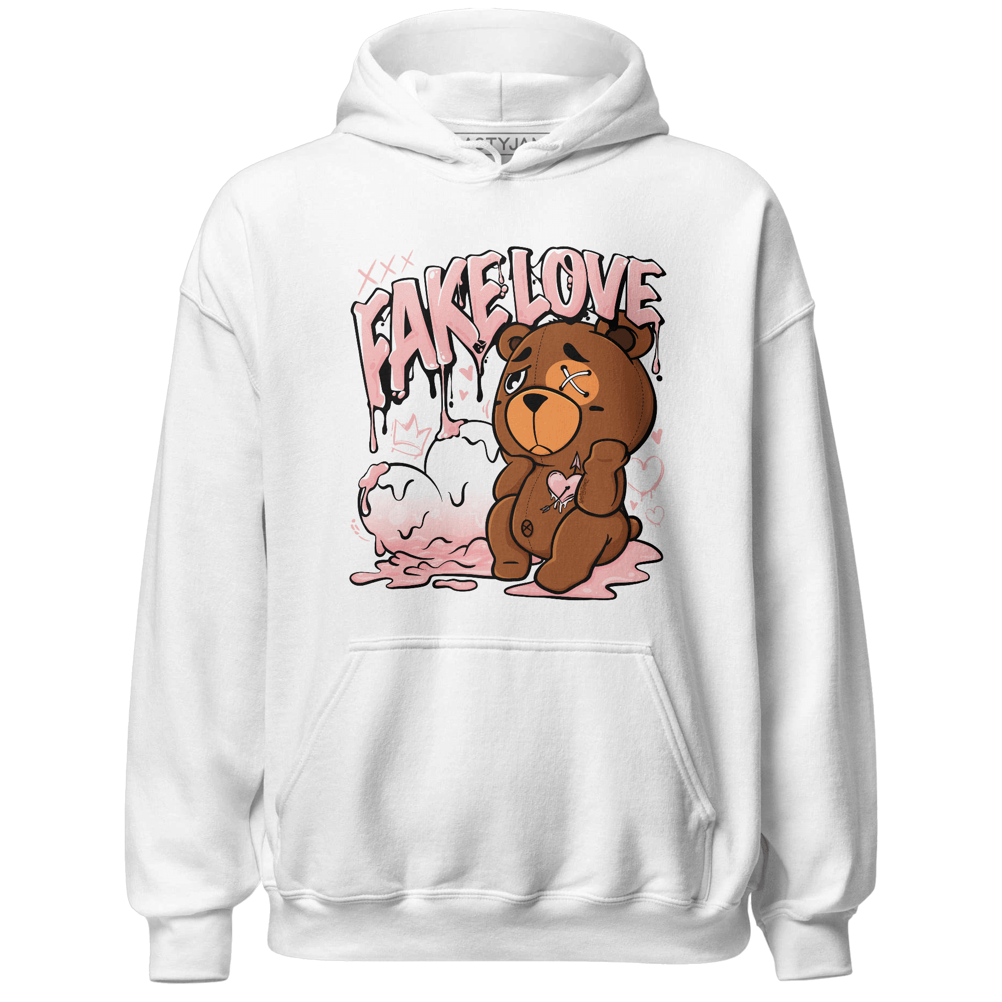 Low Legend Pink 11s Hoodie Match Fake Love BER - NastyJamz