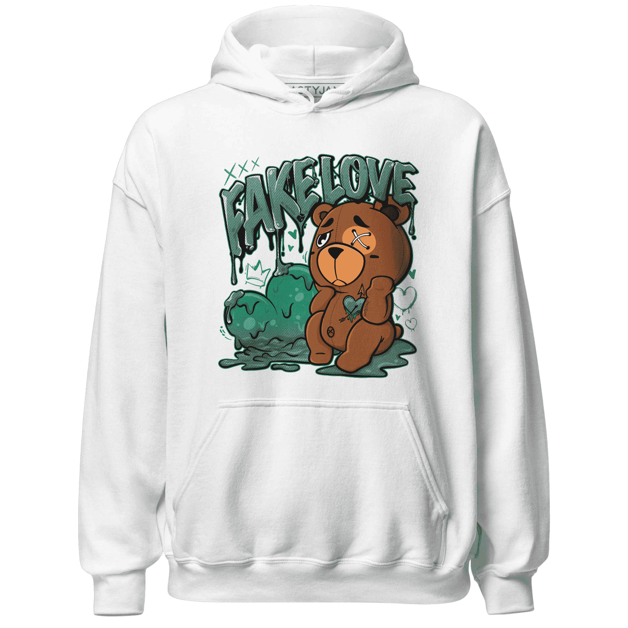 Nina CN Abney 3s Hoodie Match Fake Love BER - NastyJamz