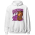 GS Hyper Violet 4s Hoodie Match Fake Love BER - NastyJamz