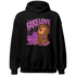 GS Hyper Violet 4s Hoodie Match Fake Love BER - NastyJamz