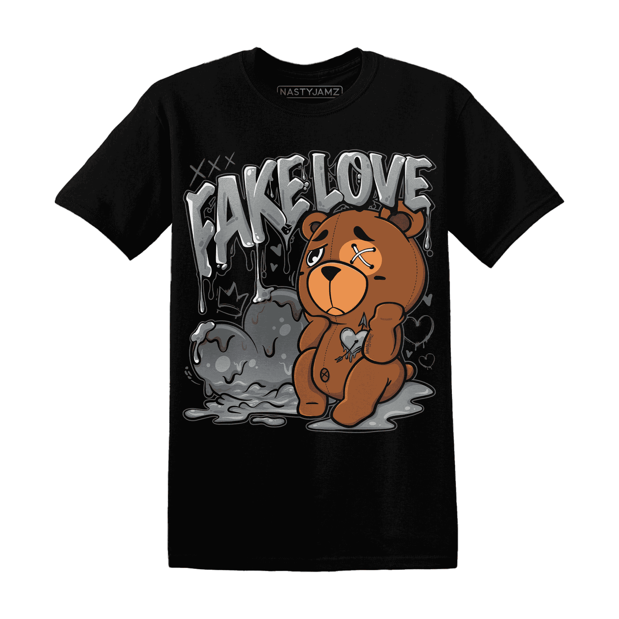 Paris Olympicsss 4s T Shirt Match Fake Love BER - NastyJamz