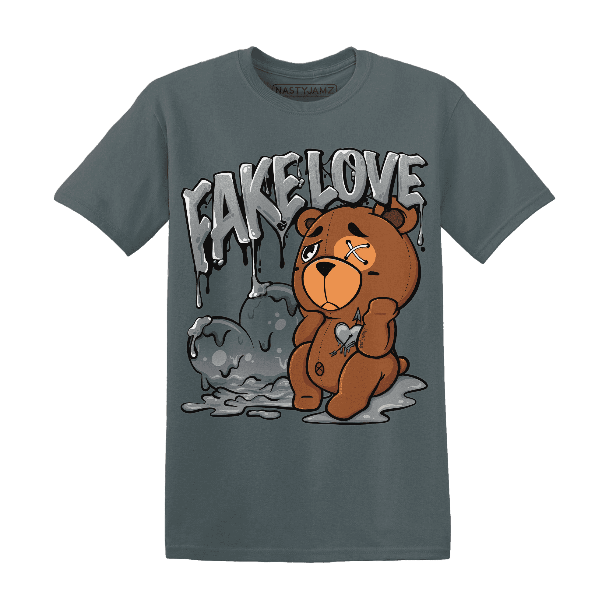 Paris Olympicsss 4s T Shirt Match Fake Love BER - NastyJamz