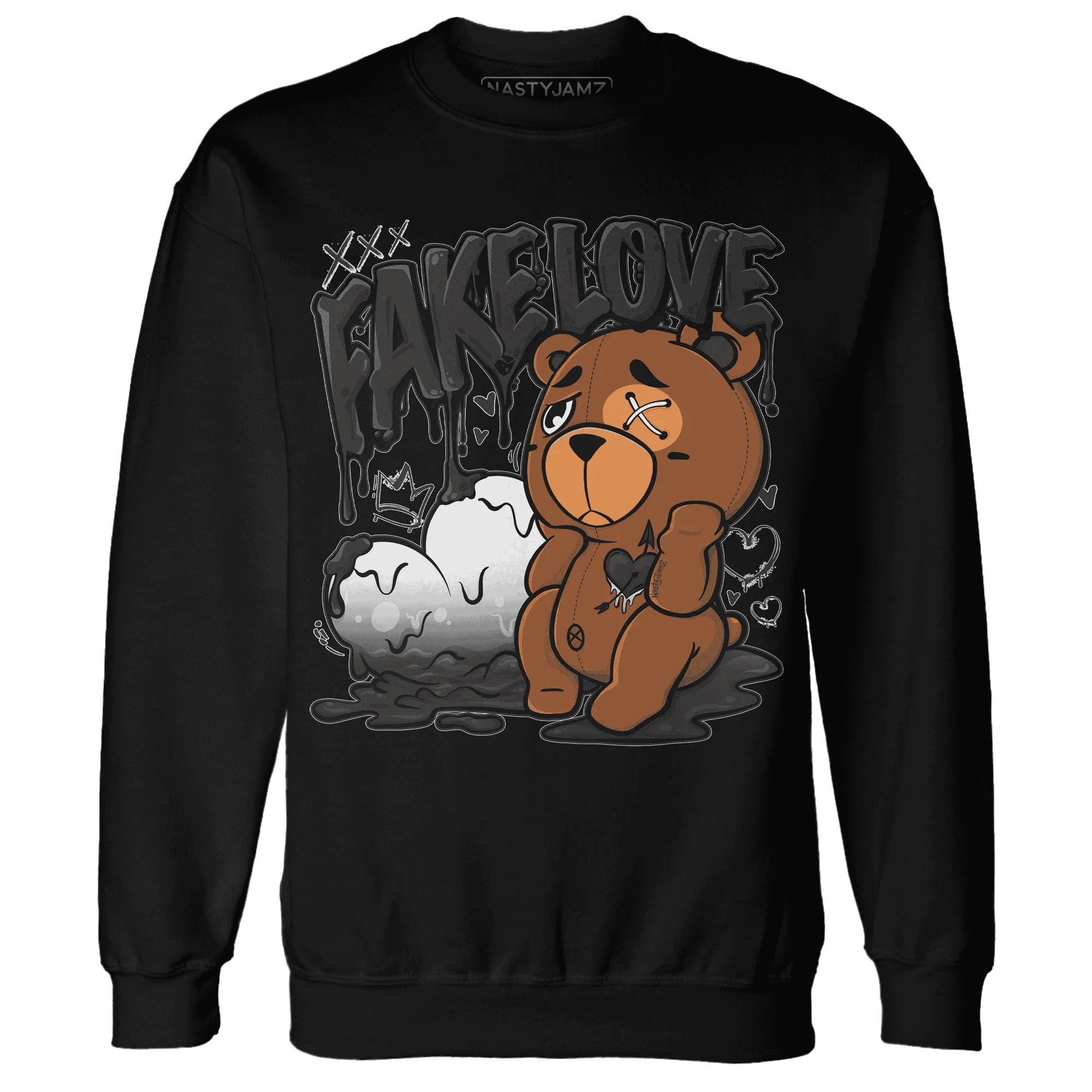 White-Thunder-4s-Sweatshirt-Match-Fake-Love-BER