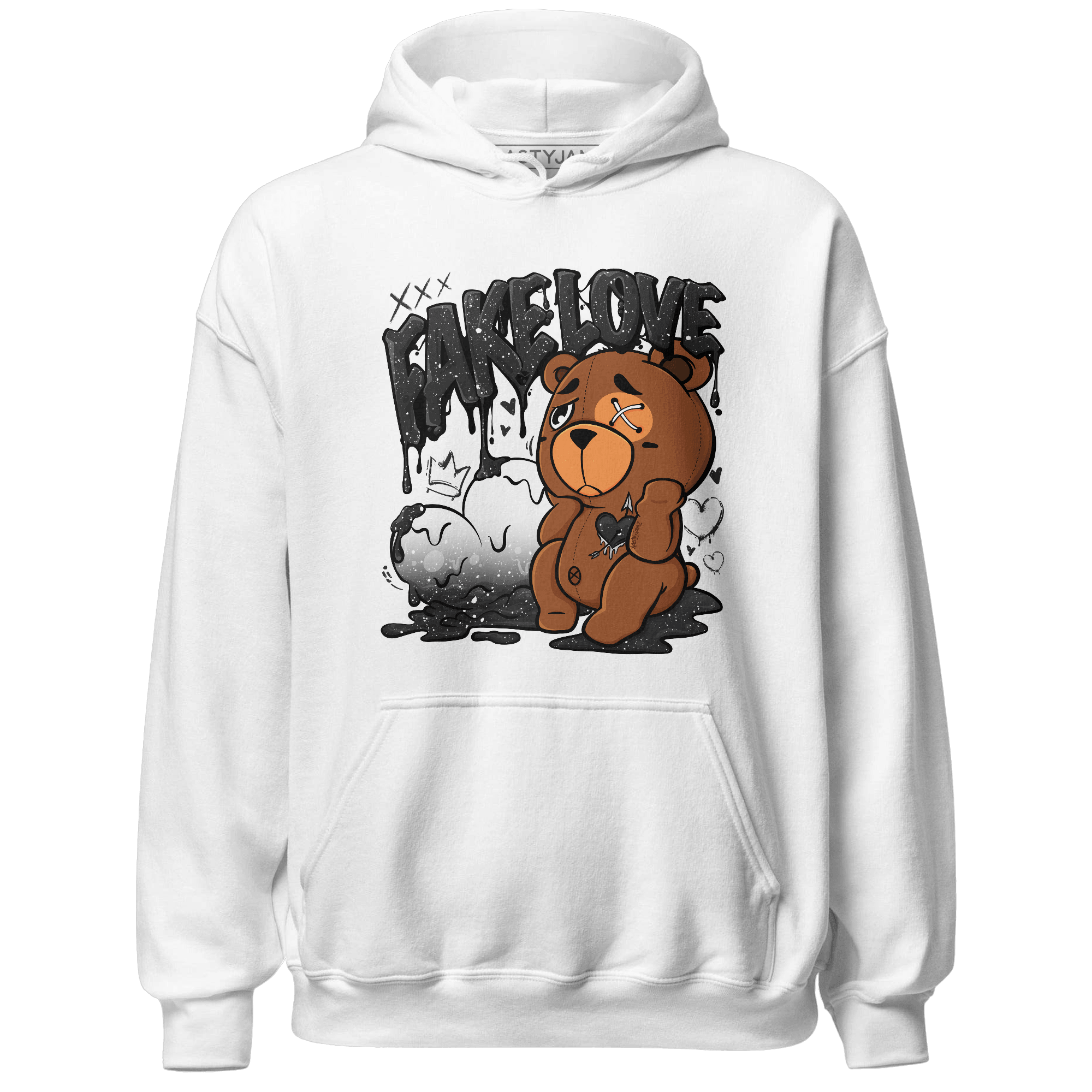 Reverse Oreo 6s Hoodie Match Fake Love BER - NastyJamz