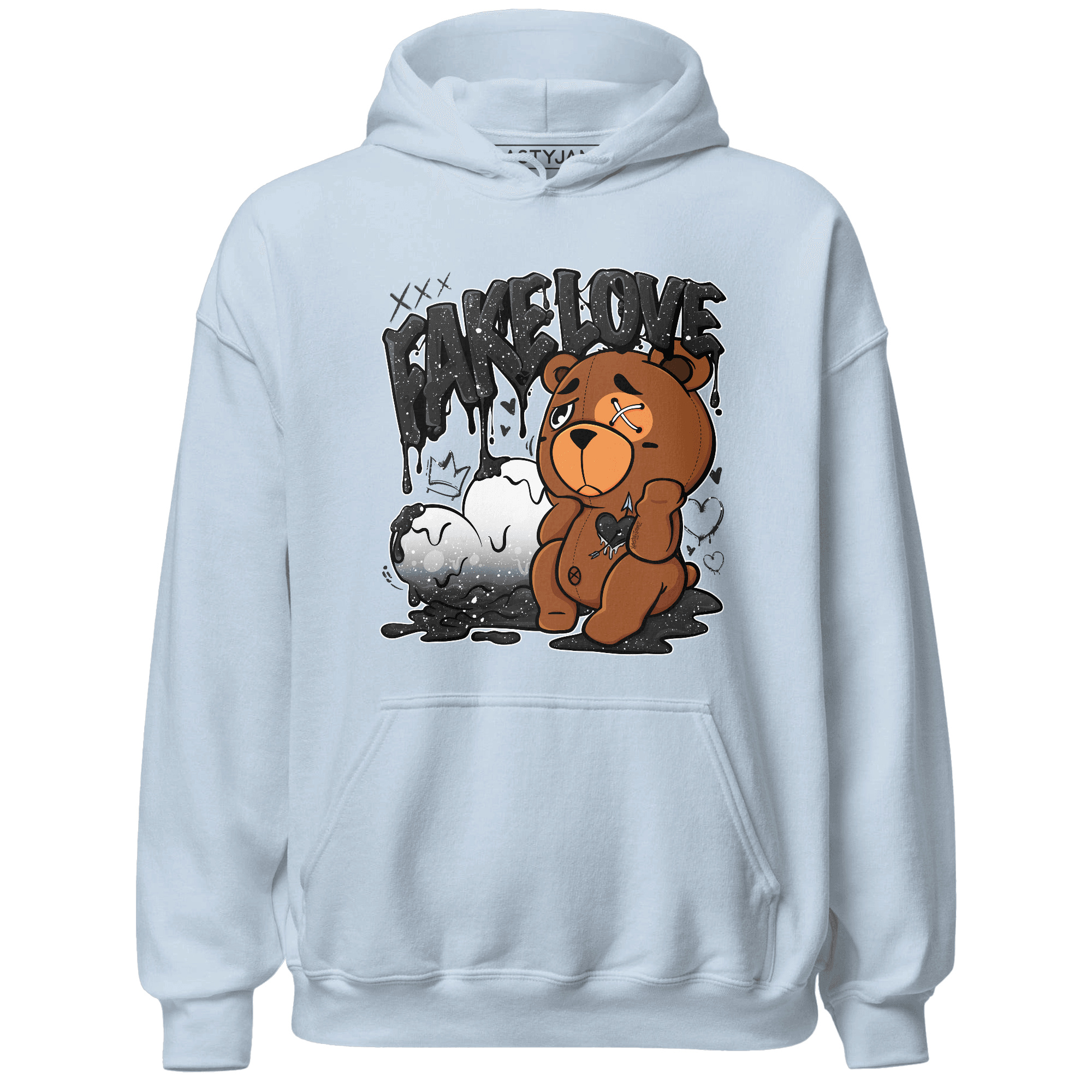 Reverse Oreo 6s Hoodie Match Fake Love BER - NastyJamz