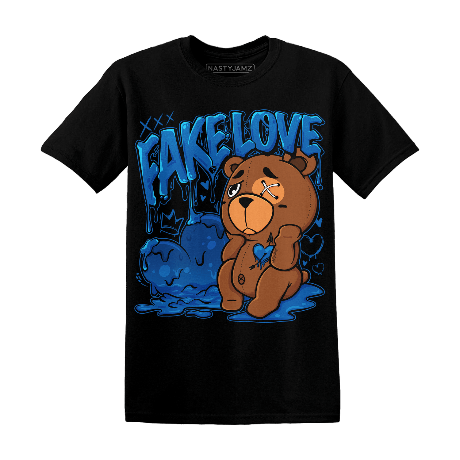 Royal Reimagined 1s T Shirt Match Fake Love BER - NastyJamz