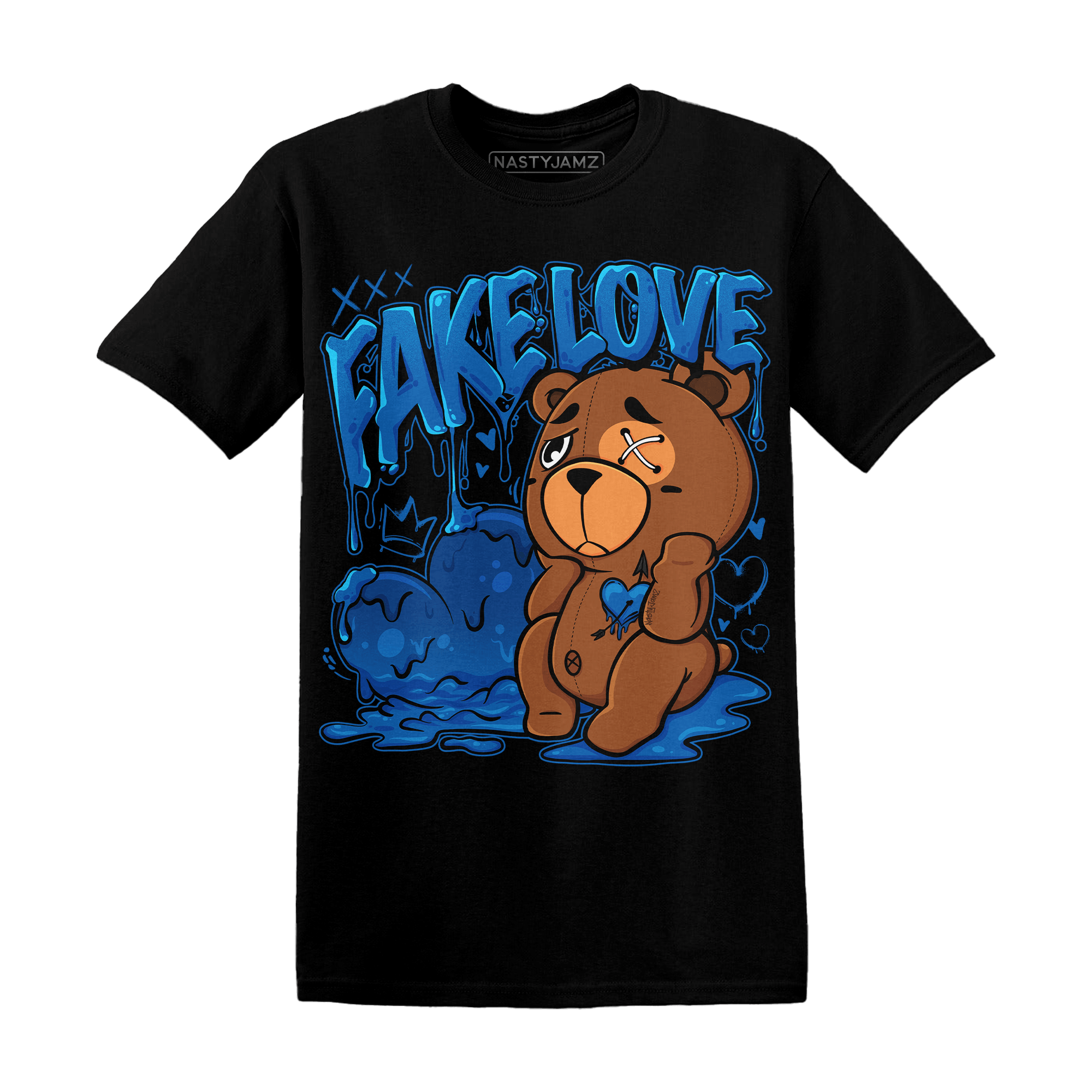 Royal Reimagined 1s T Shirt Match Fake Love BER - NastyJamz