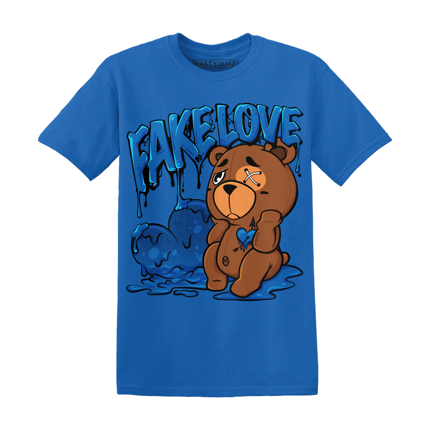 Royal Reimagined 1s T Shirt Match Fake Love BER - NastyJamz