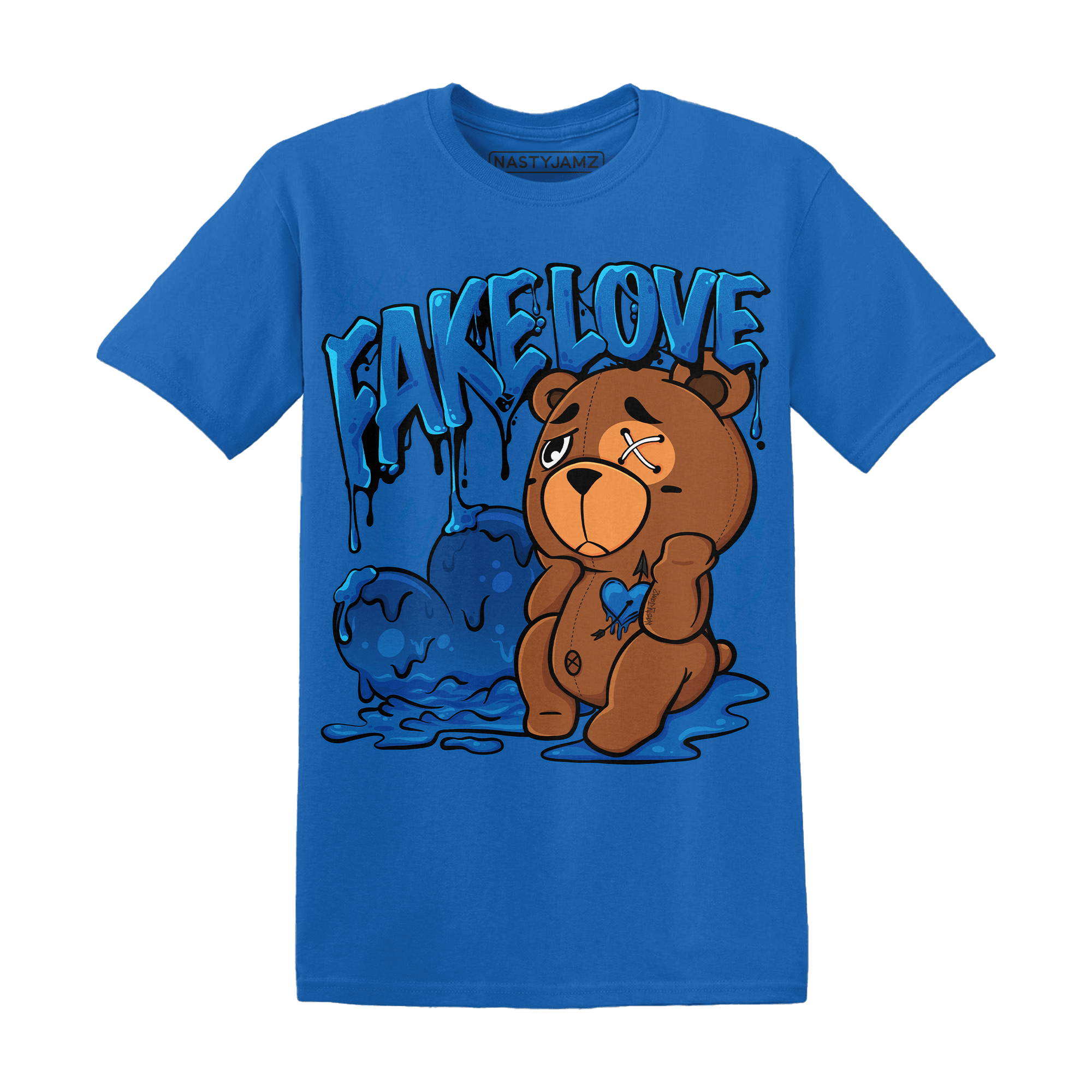 Royal Reimagined 1s T Shirt Match Fake Love BER - NastyJamz