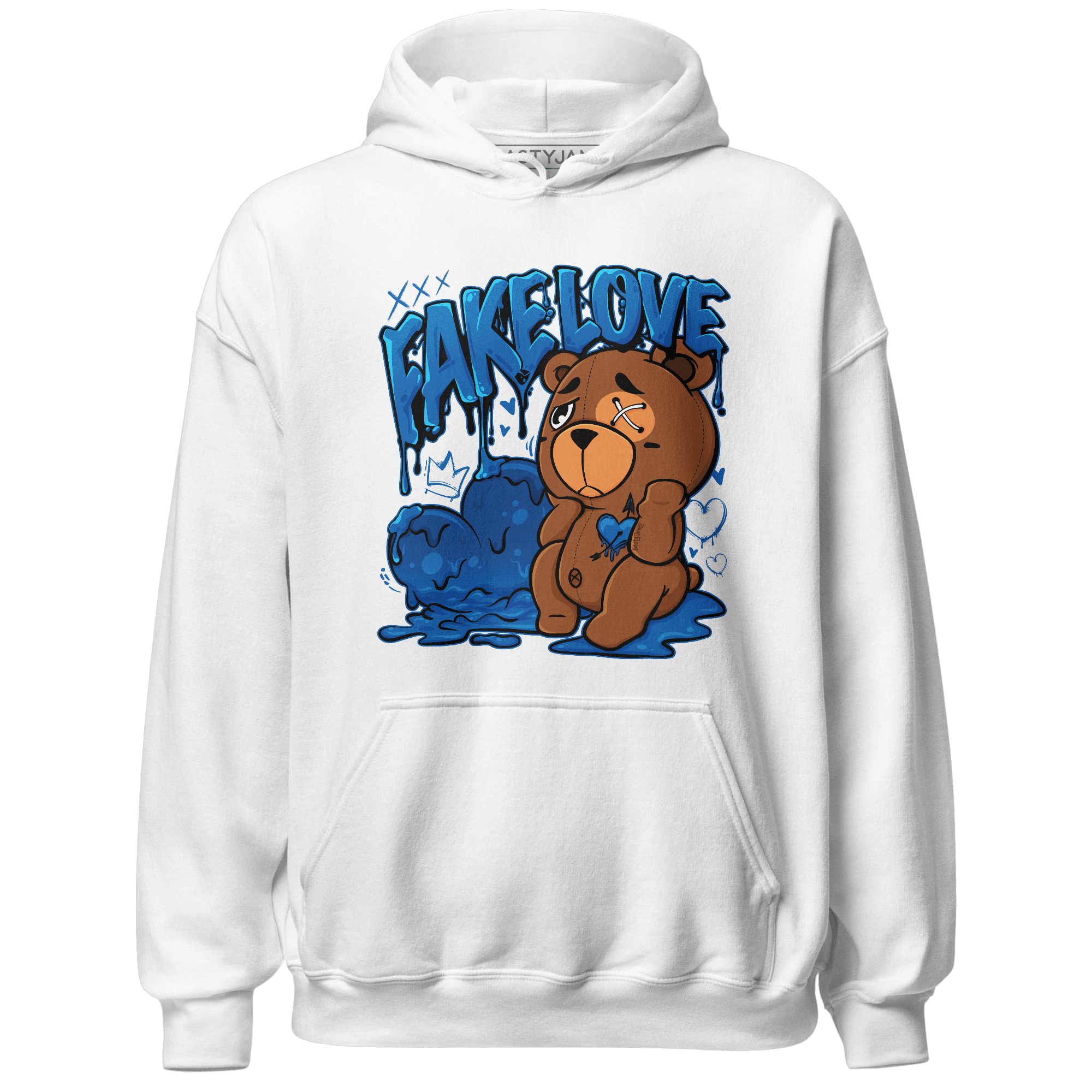 Royal Reimagined 1s Hoodie Match Fake Love BER - NastyJamz