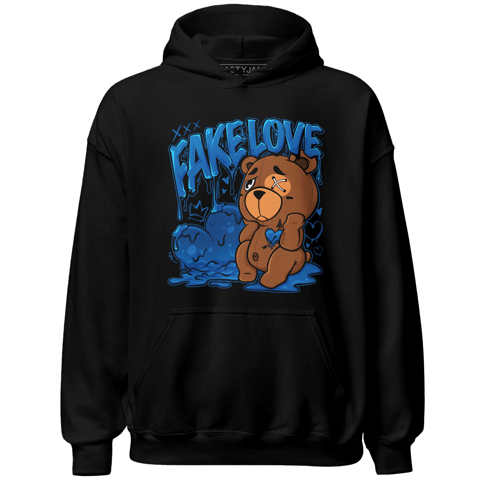 Royal Reimagined 1s Hoodie Match Fake Love BER - NastyJamz