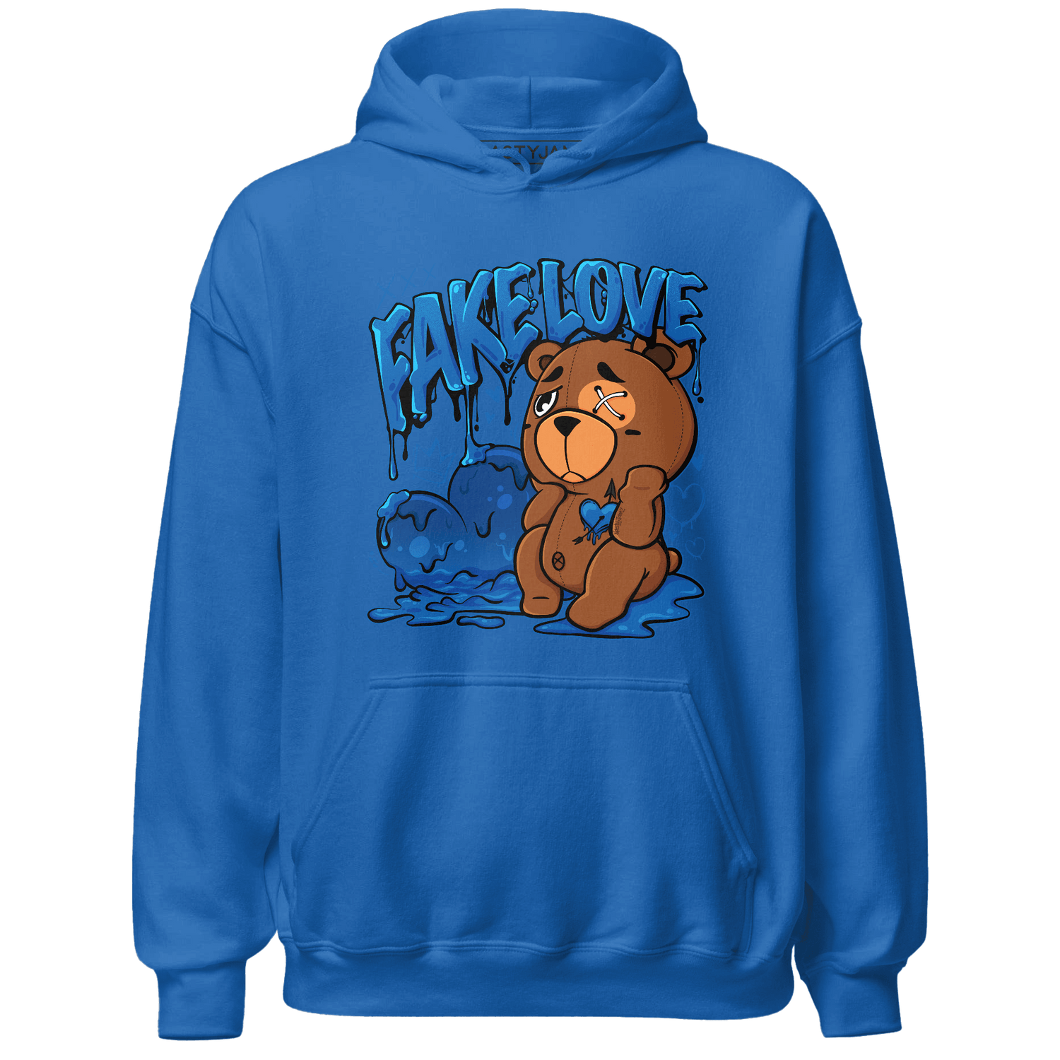 Royal Reimagined 1s Hoodie Match Fake Love BER - NastyJamz