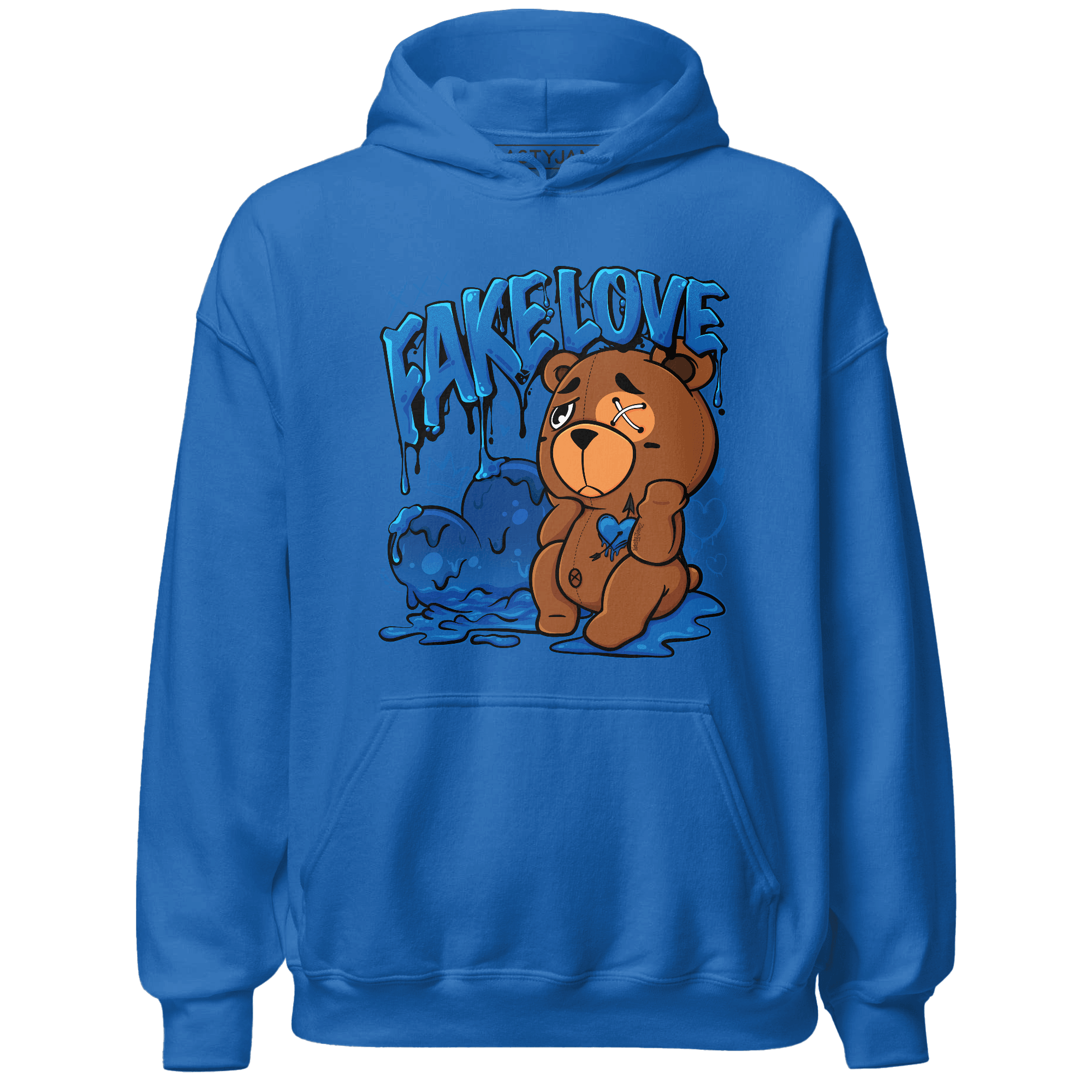 Royal Reimagined 1s Hoodie Match Fake Love BER - NastyJamz