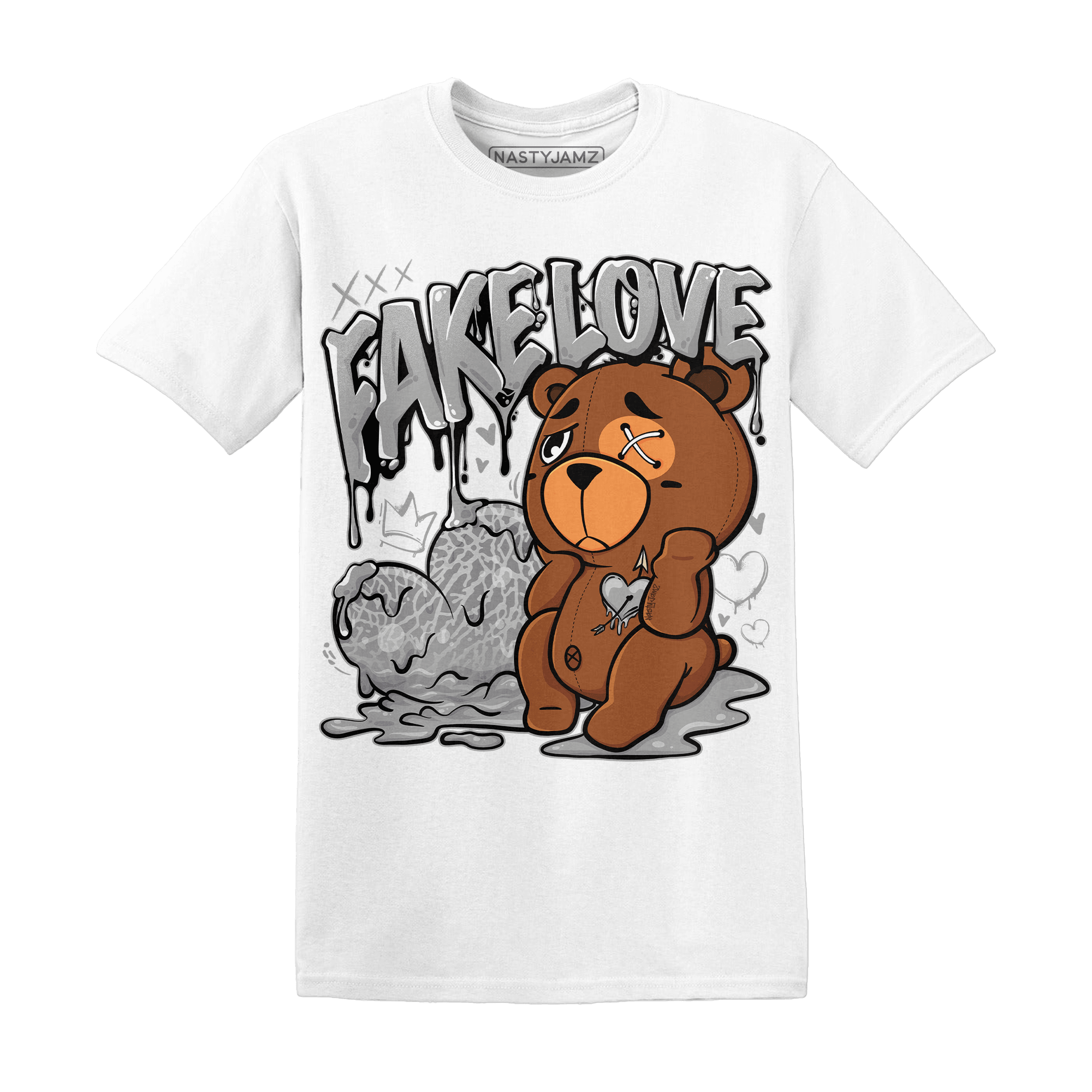 Craft Ivory 3s T Shirt Match Fake Love BER - NastyJamz