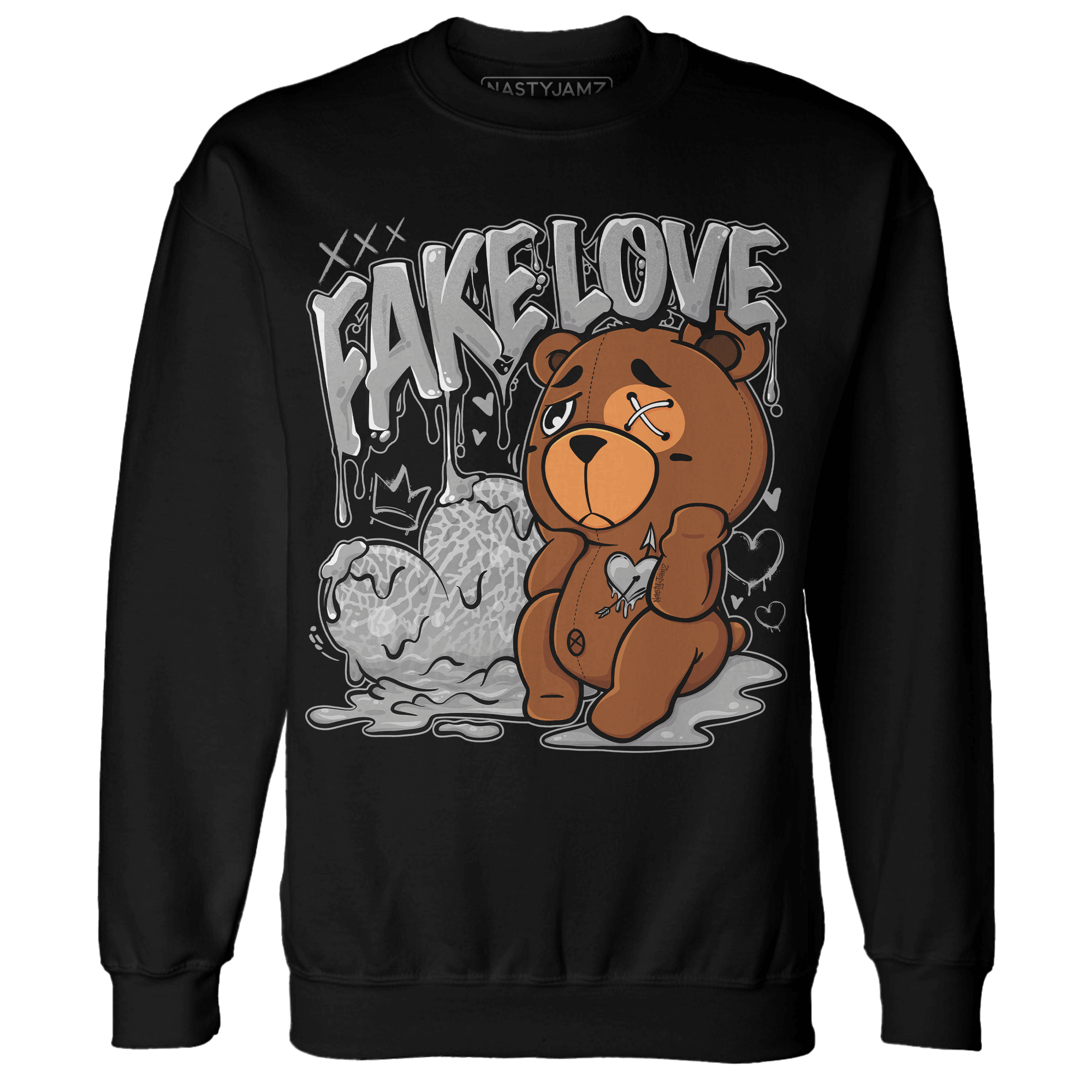 Craft Ivory 3s Sweatshirt Match Fake Love BER - NastyJamz