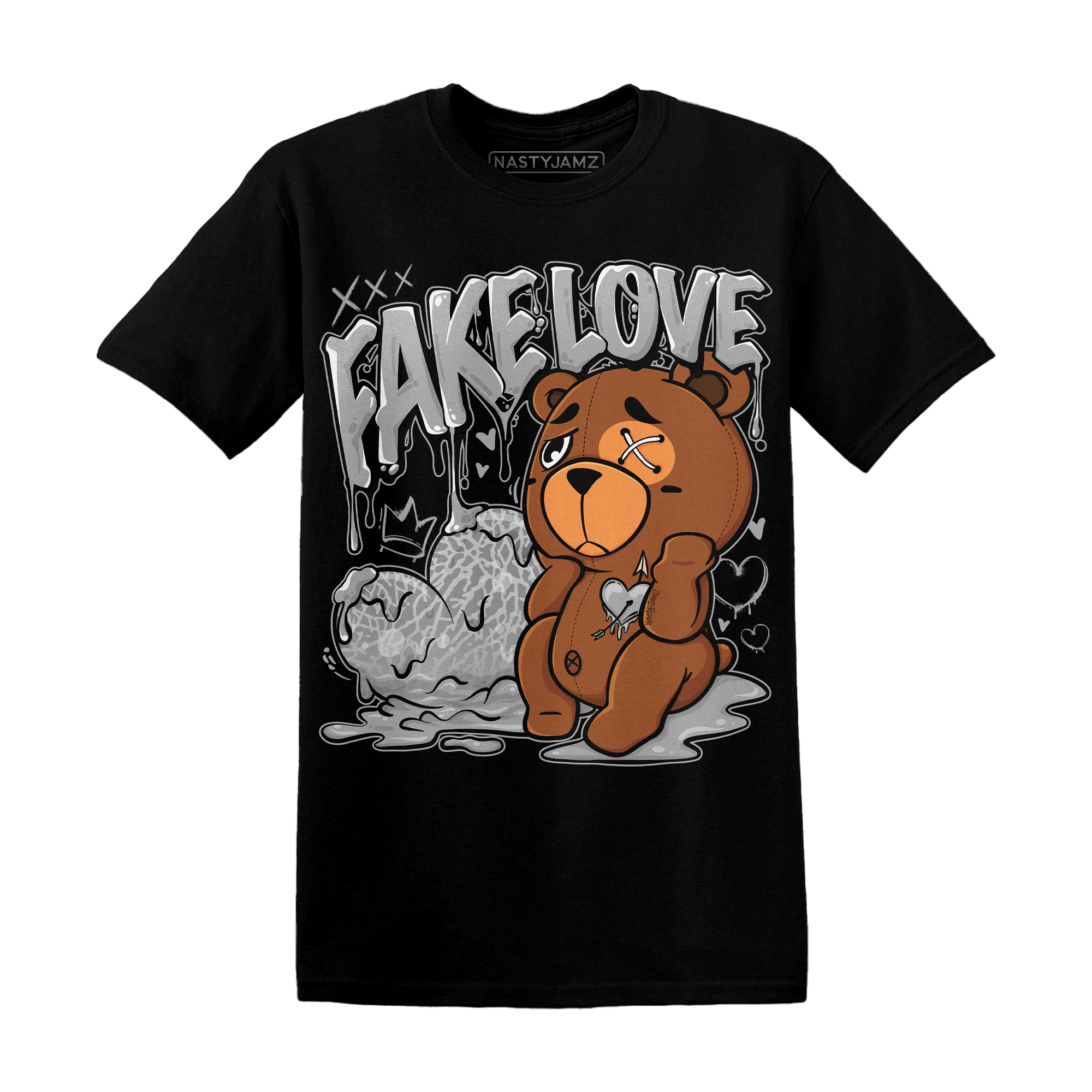Craft Ivory 3s T Shirt Match Fake Love BER - NastyJamz