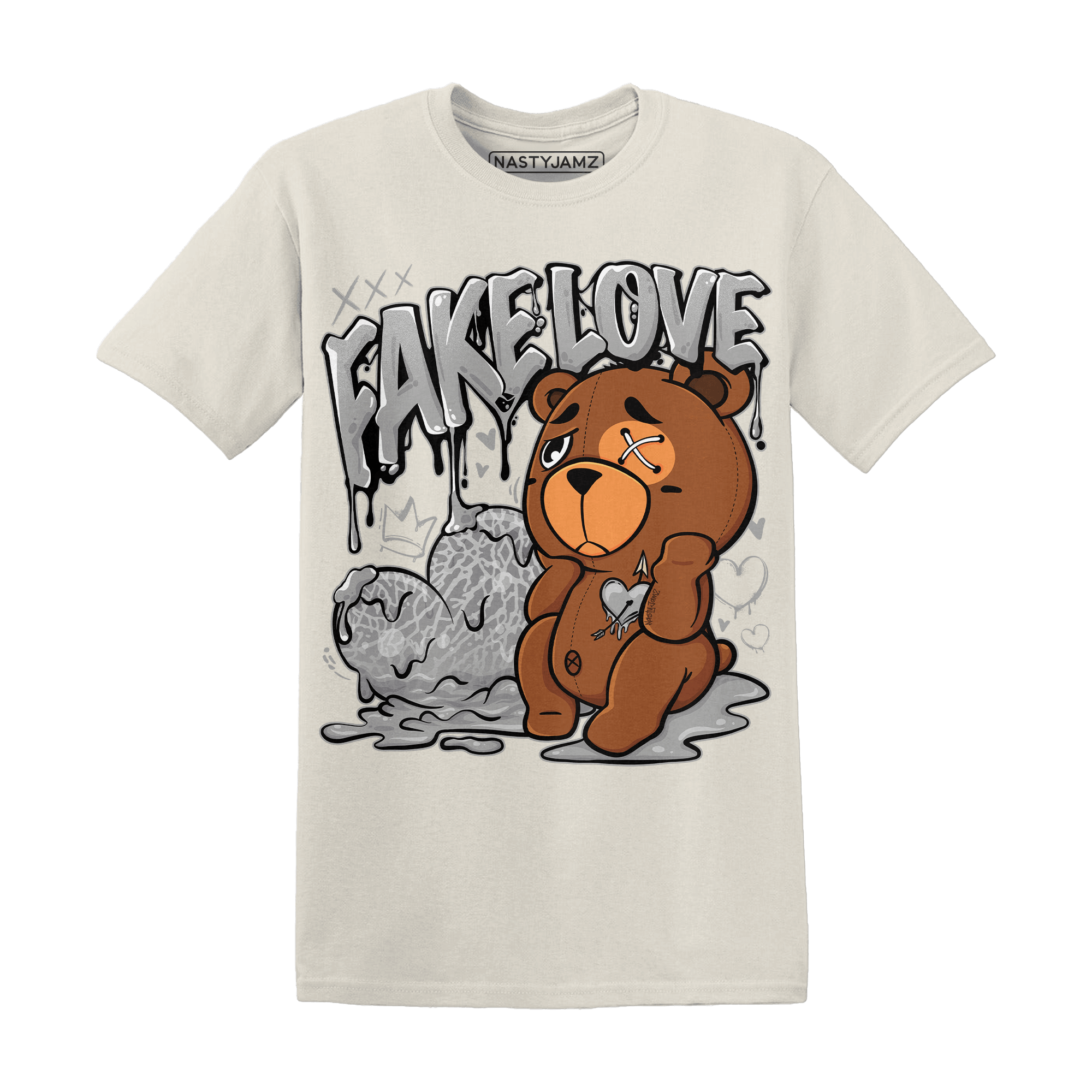 Craft Ivory 3s T Shirt Match Fake Love BER - NastyJamz