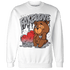 Bred Reimagined 4s Sweatshirt Match Fake Love BER - NastyJamz