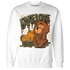Olive 5s Sweatshirt Match Fake Love BER - NastyJamz