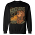 Olive 5s Sweatshirt Match Fake Love BER - NastyJamz