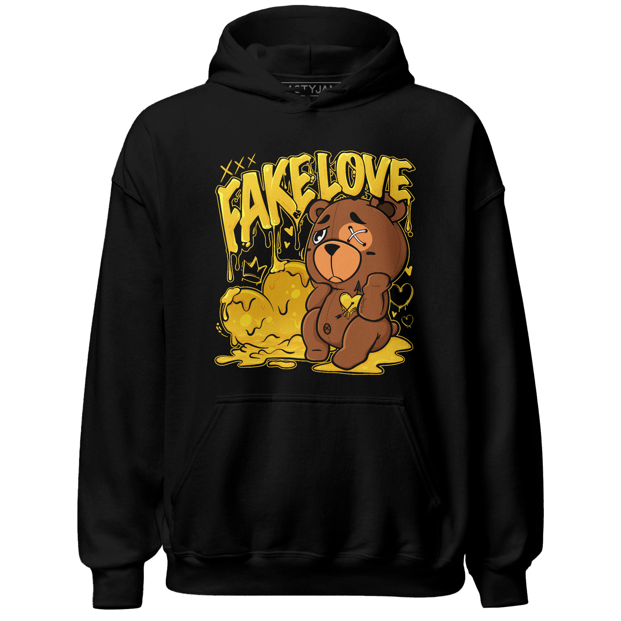 Yellow Ochre 6s Hoodie Match Fake Love BER - NastyJamz