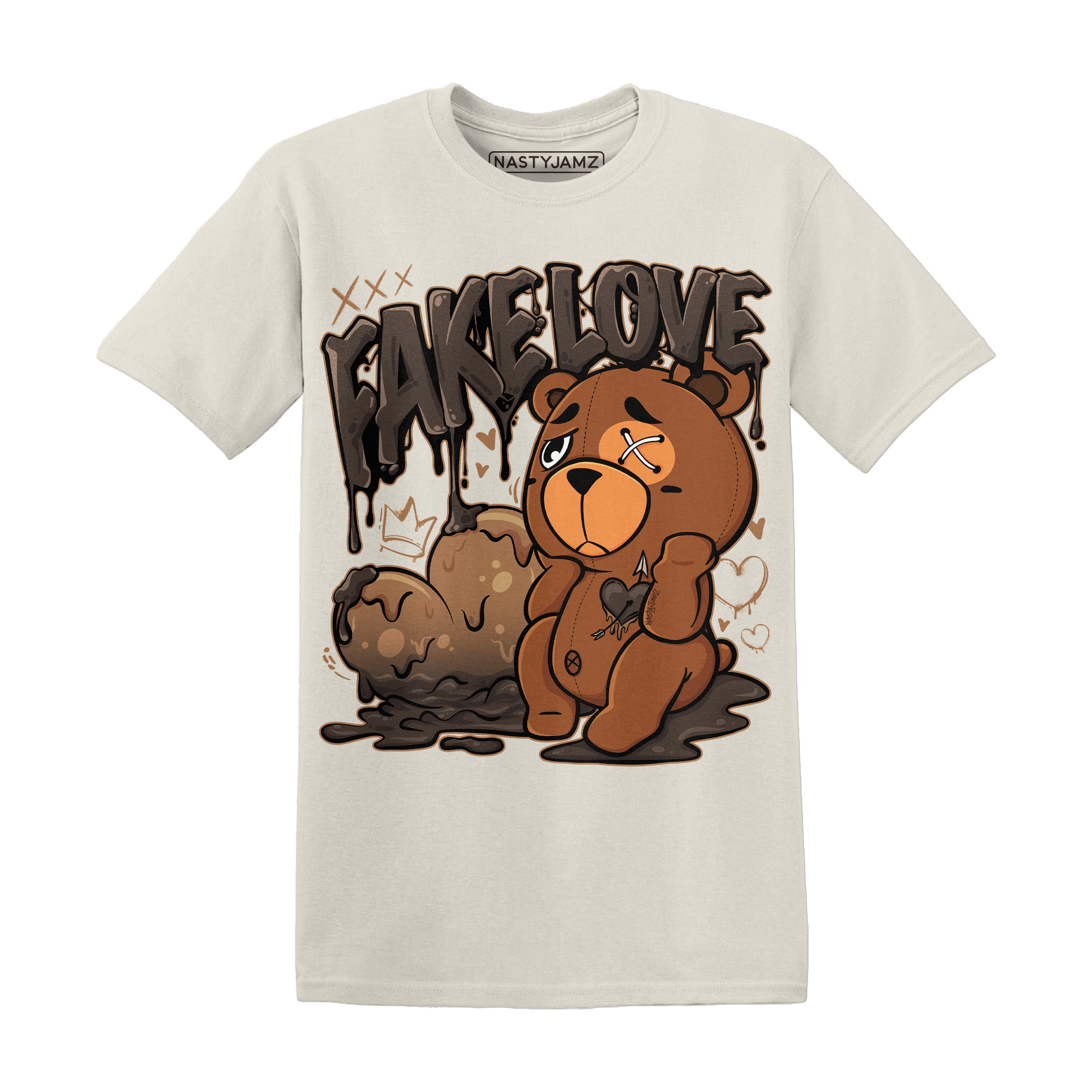 Jumpman Jack T Shirt Match Fake Love BER - NastyJamz
