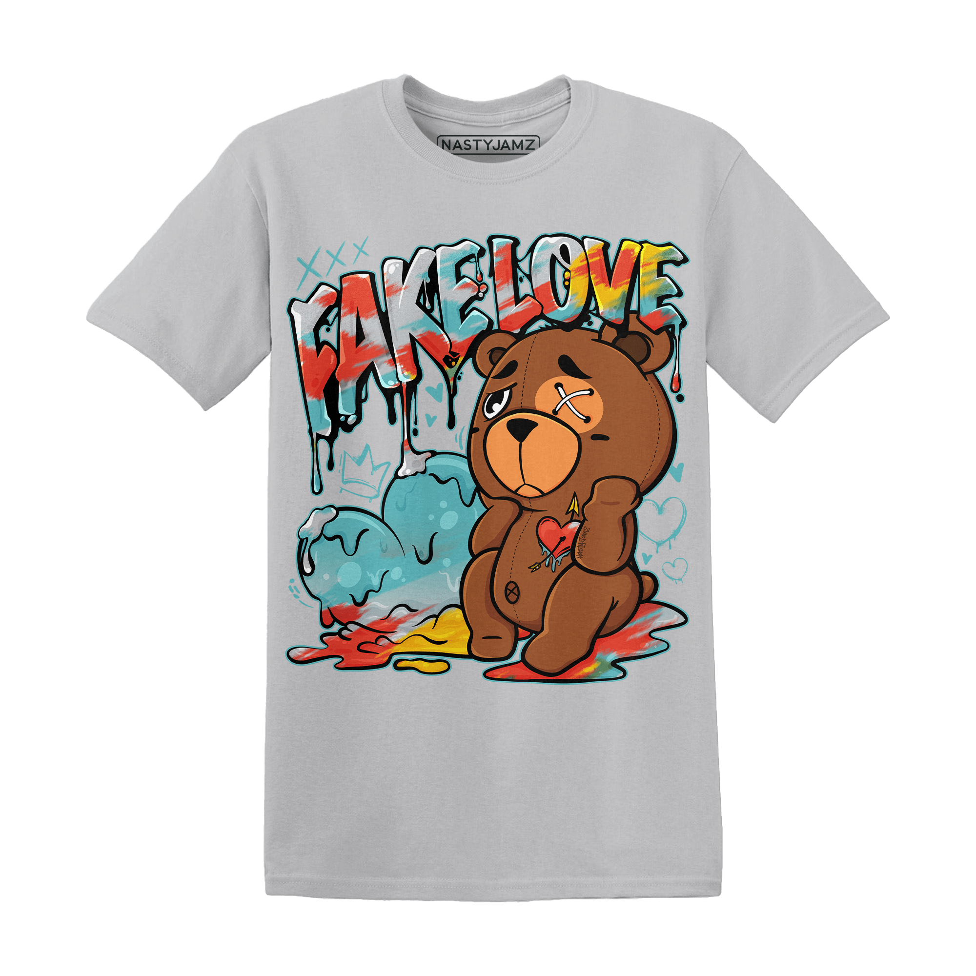 KB 8 Protro Venice Beach T Shirt Match Fake Love BER - NastyJamz