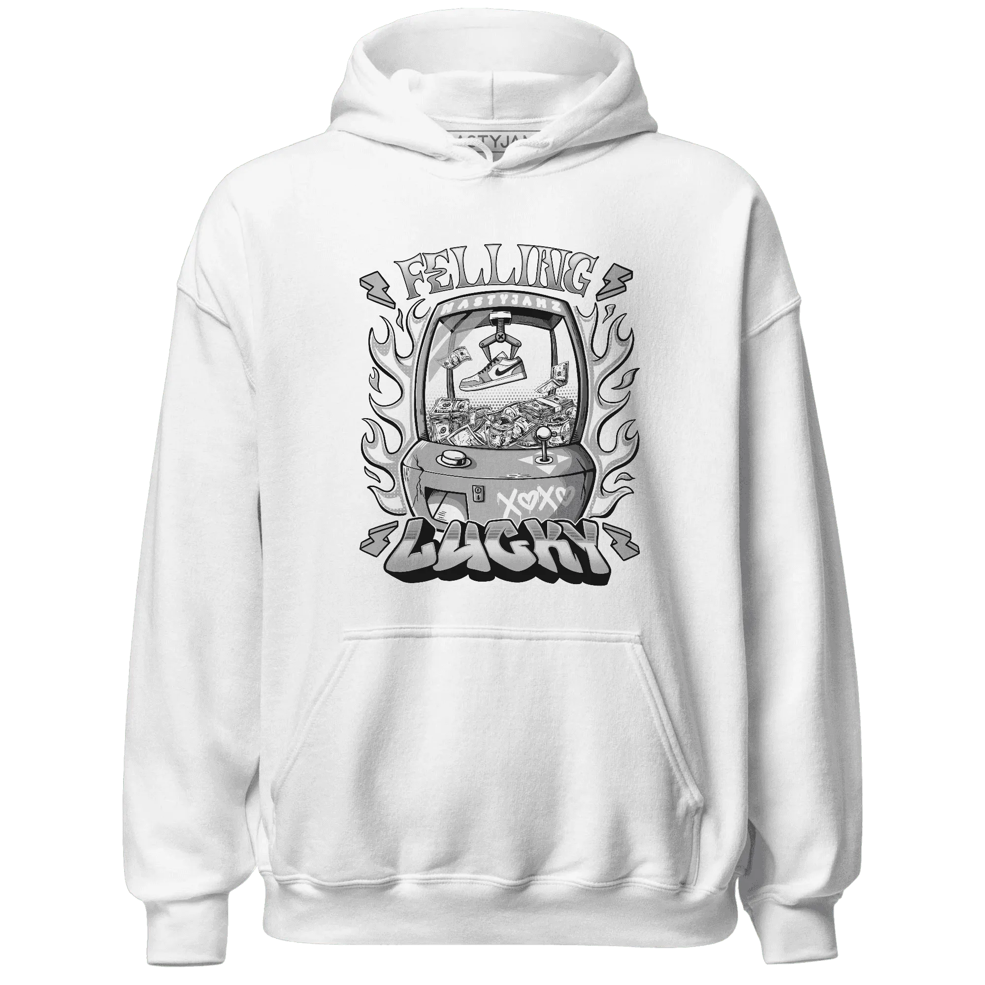 Wolf-Grey-1s-Hoodie-Match-Feeling-Lucky