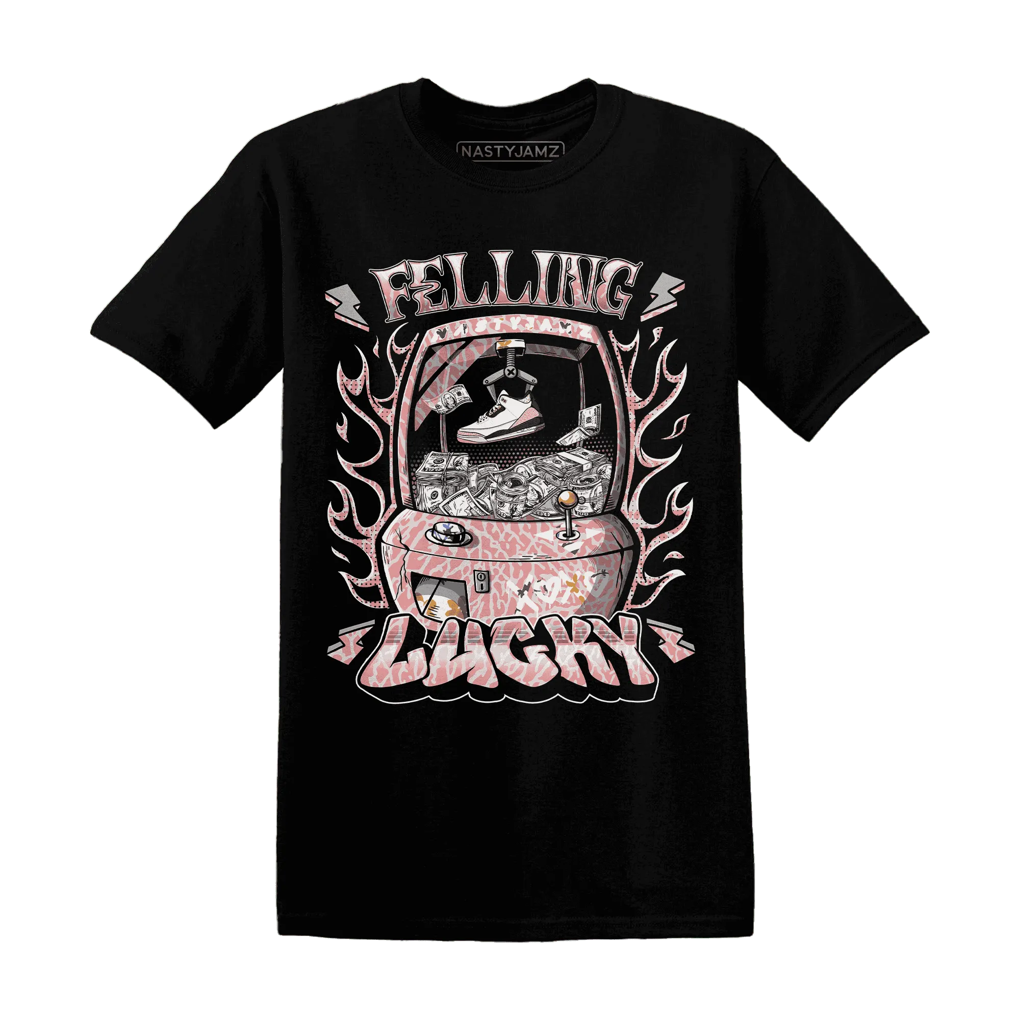 Red-Stardust-3s-T-Shirt-Match-Feeling-Lucky