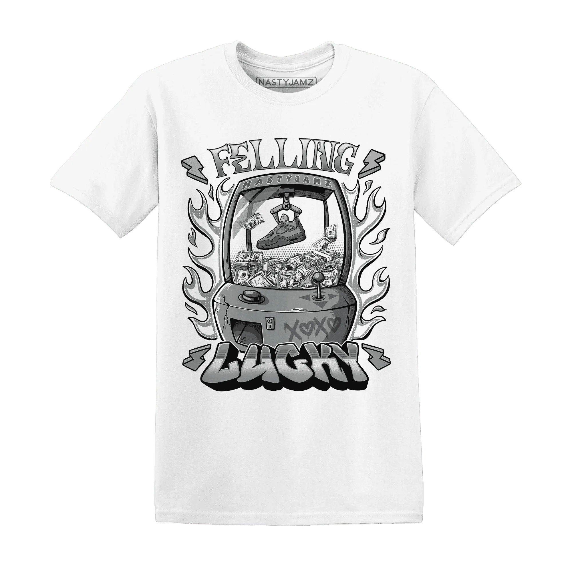 Paris-Olympicsss-4s-T-Shirt-Match-Feeling-Lucky