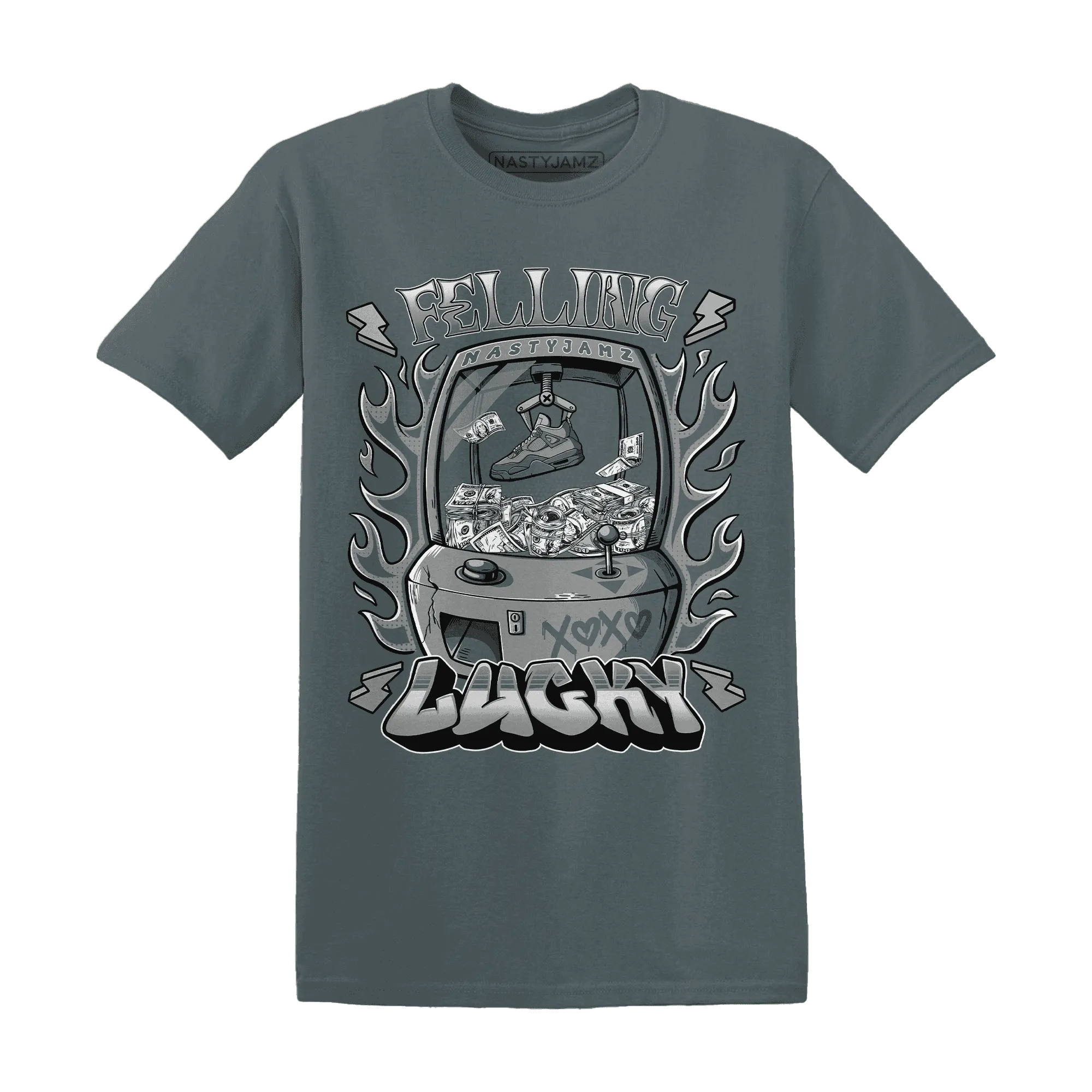 Paris-Olympicsss-4s-T-Shirt-Match-Feeling-Lucky