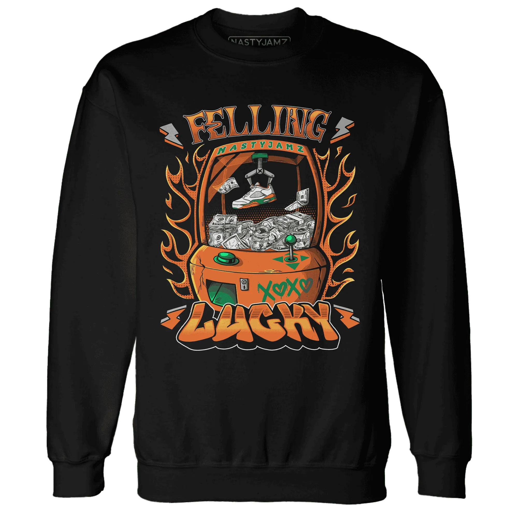 MAM-Hurricanes-5s-Sweatshirt-Match-Feeling-Lucky