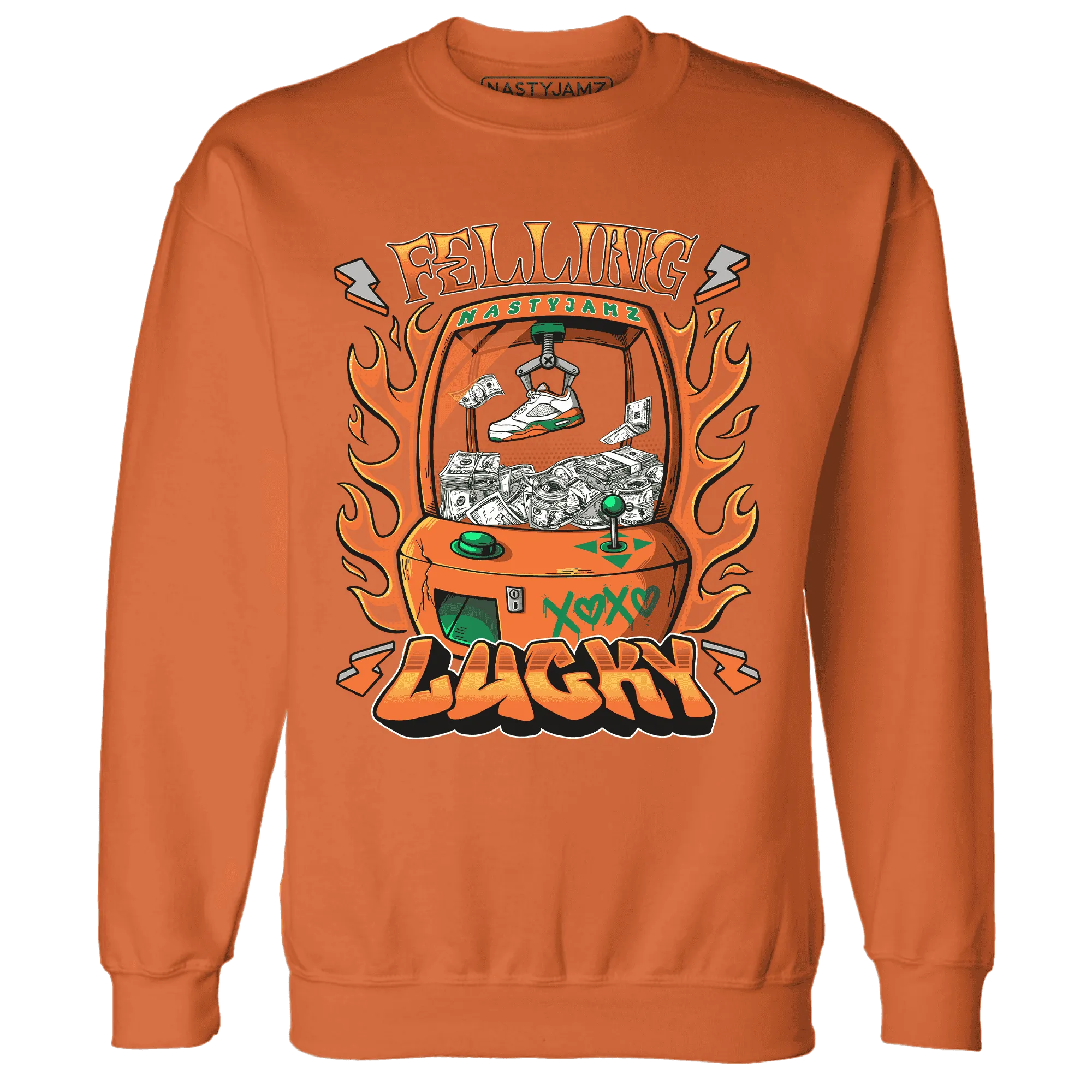 MAM-Hurricanes-5s-Sweatshirt-Match-Feeling-Lucky